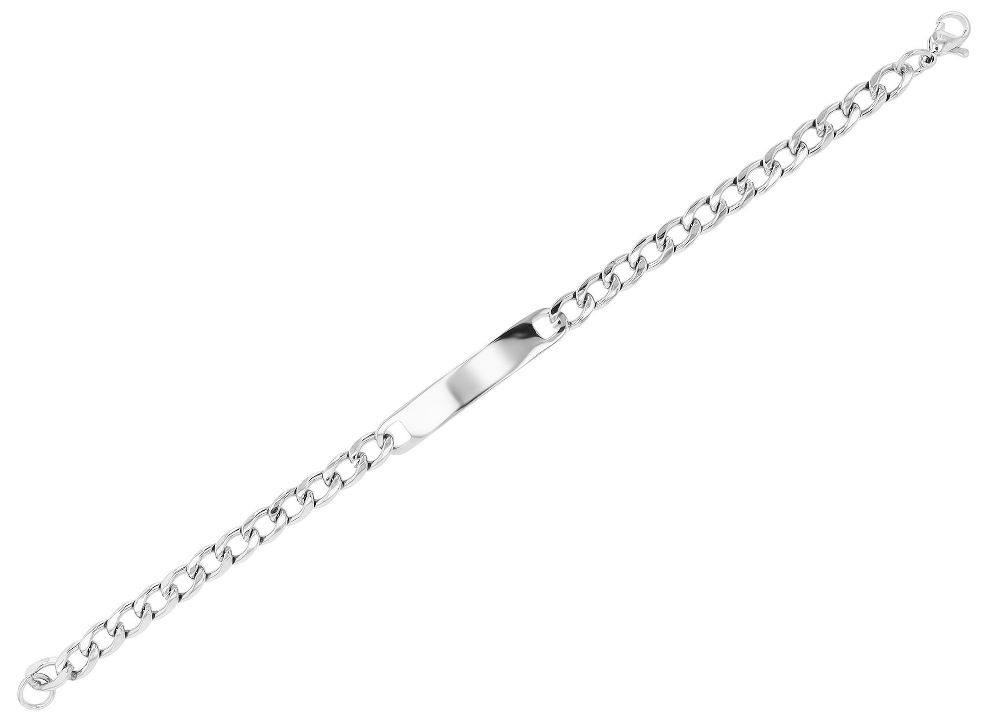 AKZENT Armband Lavini Edelstahl Panzerarmbandl, Gravurplatte, günstig online kaufen
