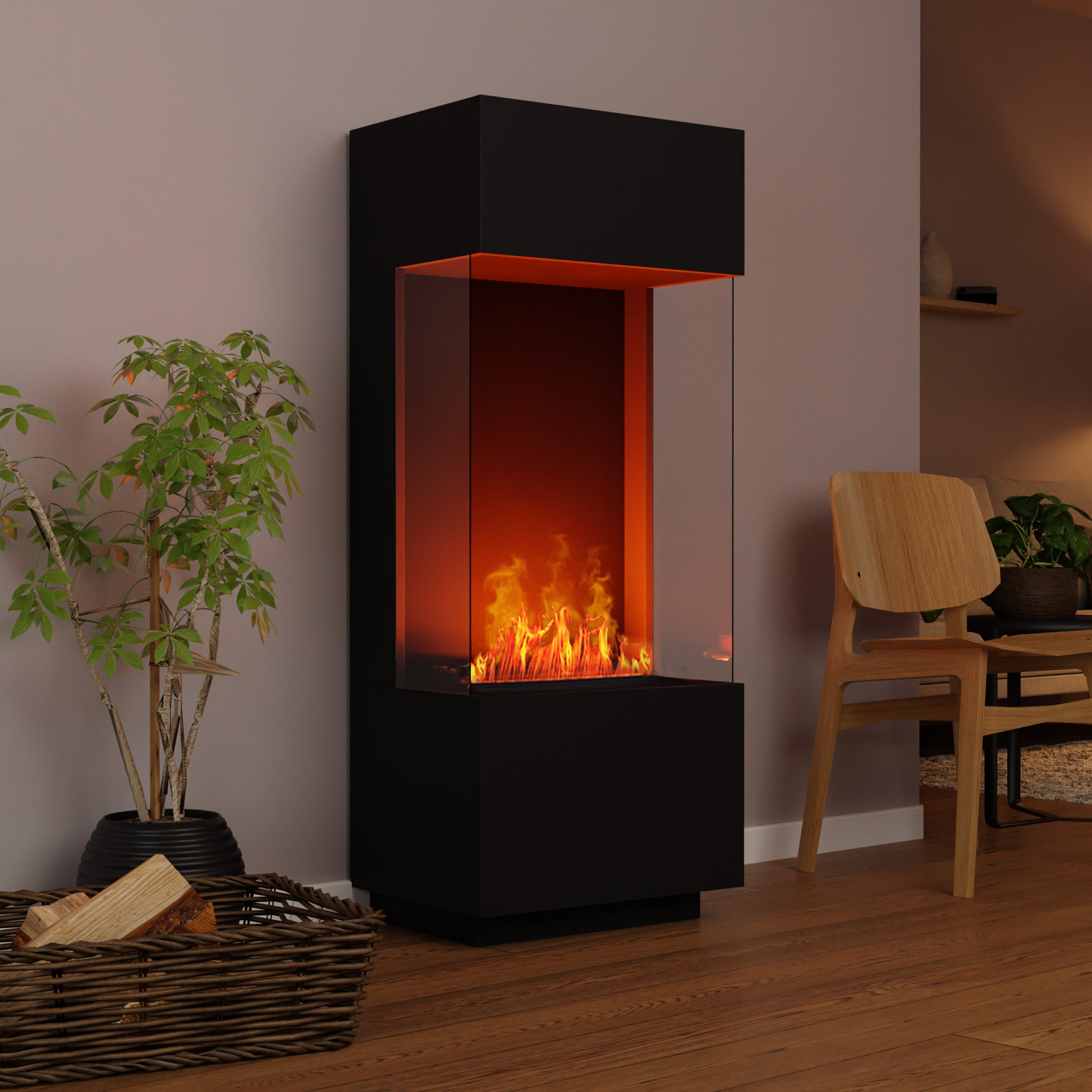 GLOW FIRE Elektrokamin OGF 1 Wasserdampf günstig online kaufen