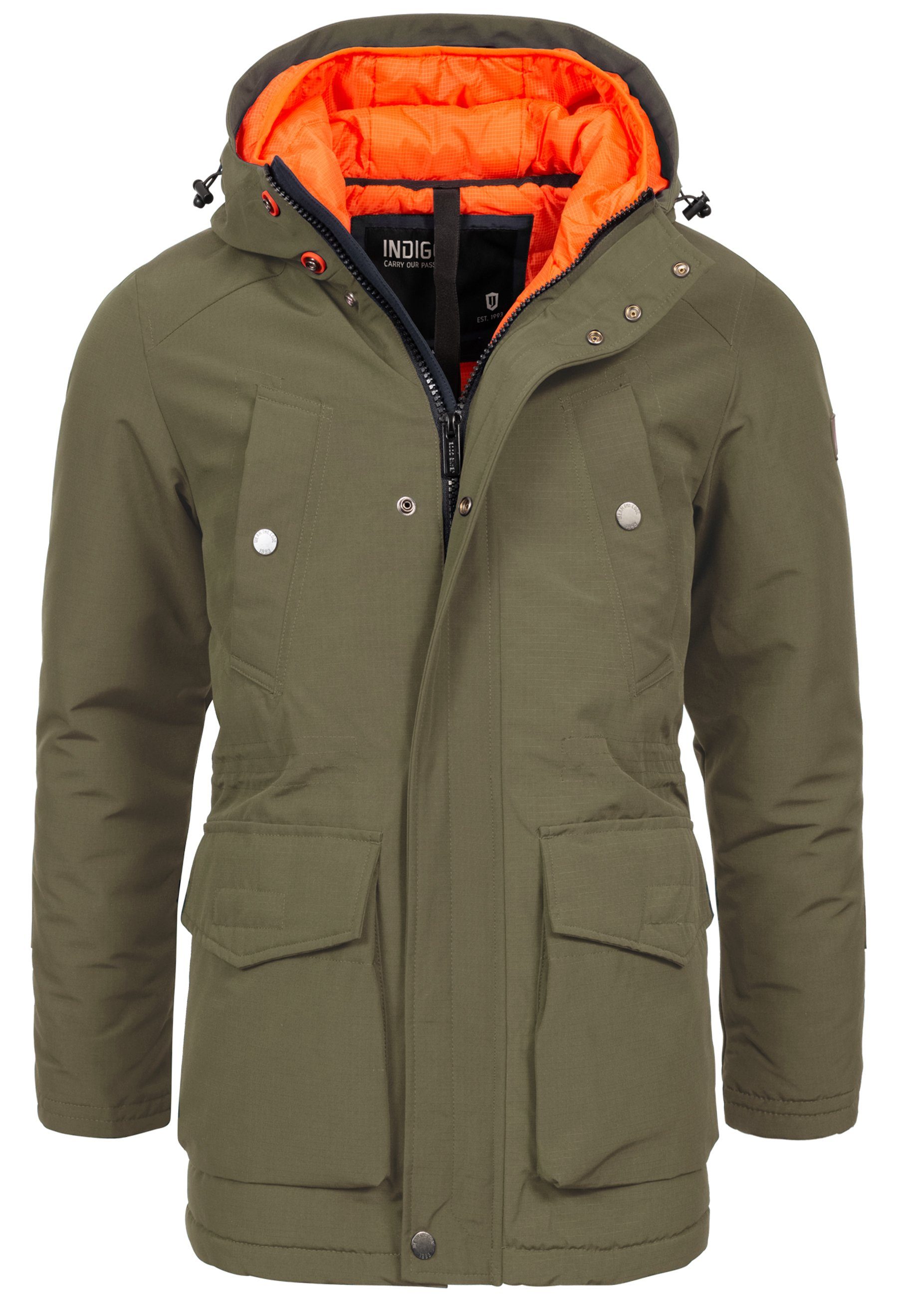 Indicode Parka Herren Waters Herrenparka Herrenjacke günstig online kaufen