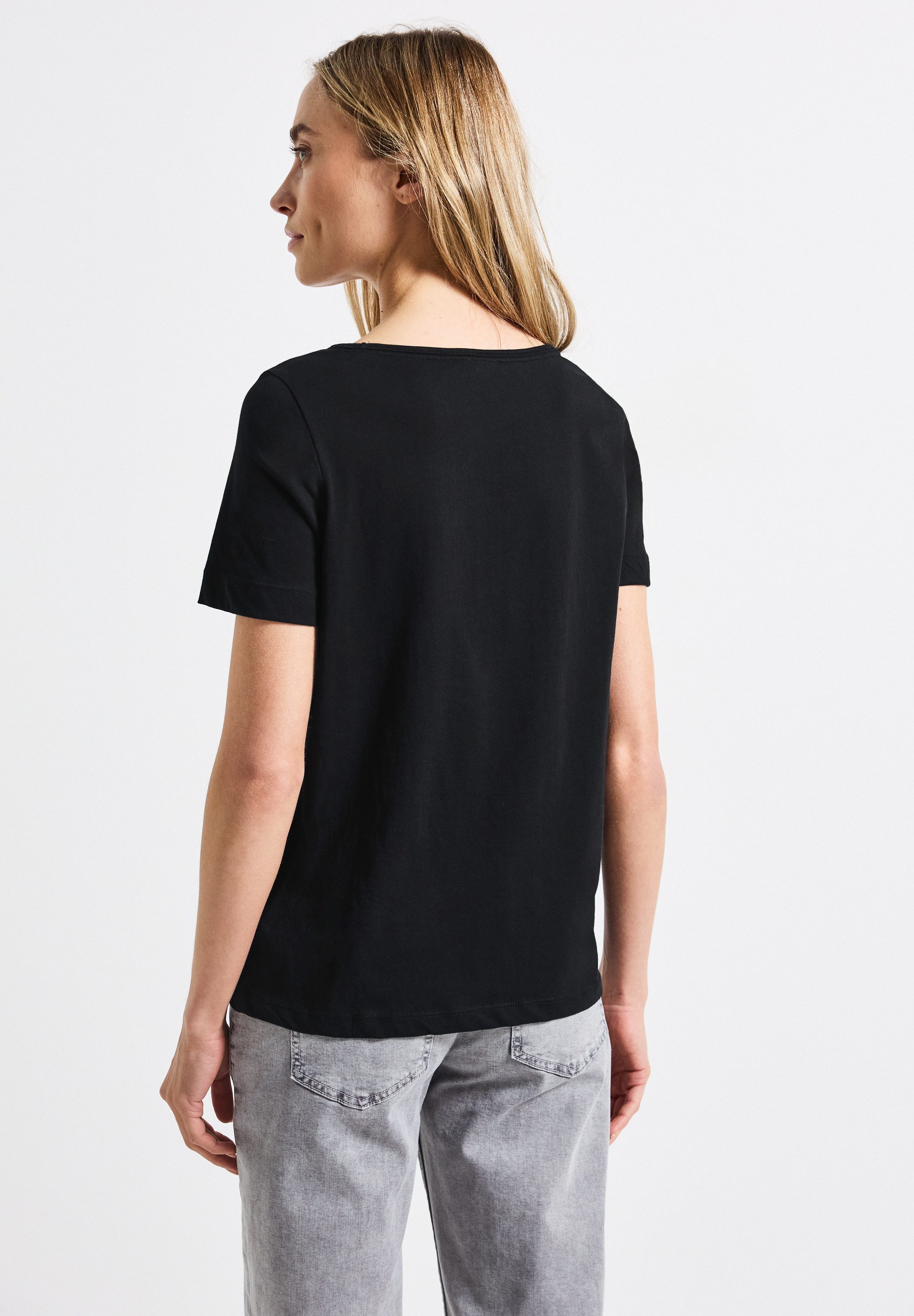 STREET ONE T-Shirt, mit Rundhalsausschnitt günstig online kaufen