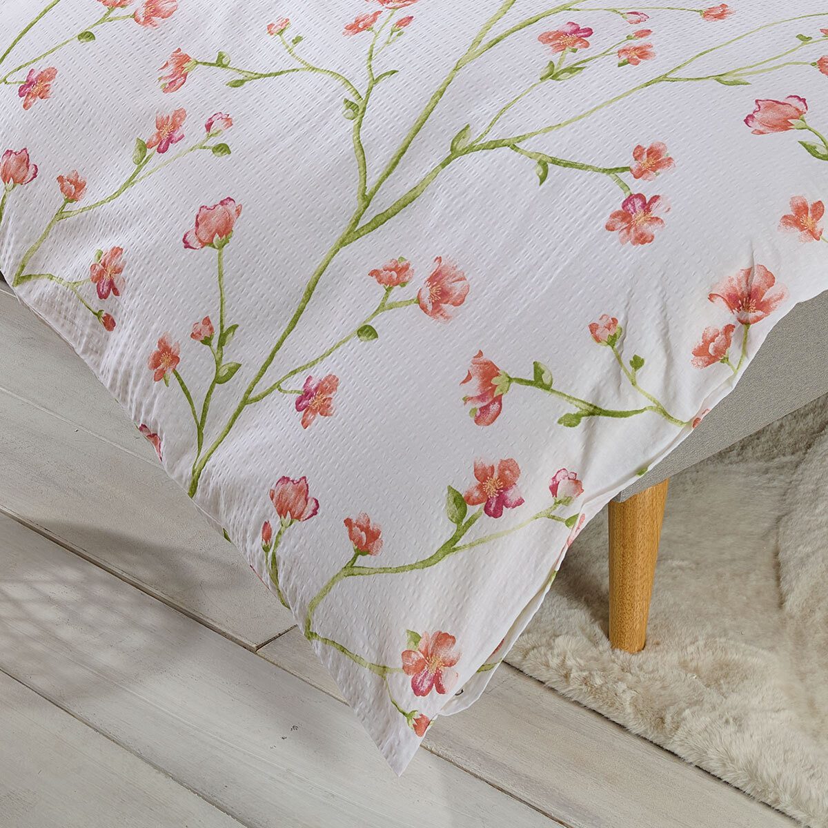 TRAUMSCHLAF Bettwäsche Melbourne, Seersucker, 2 teilig, ideale Sommerbettwäsche in herrlicher Seersucker Qualität