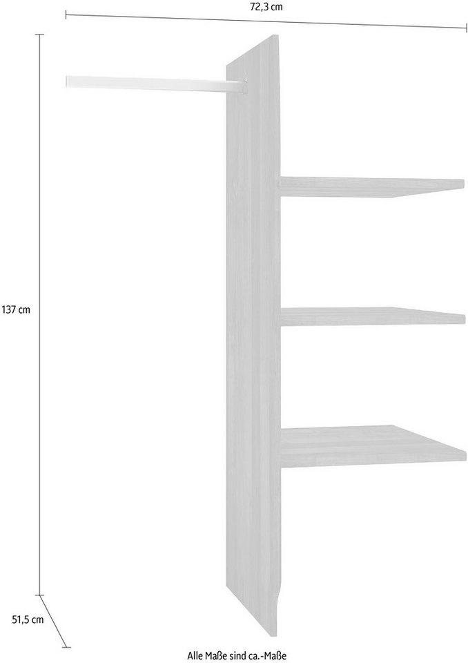 WIEMANN Inneneinteilung, Schafft mehr Stauraum im Kleiderschrank