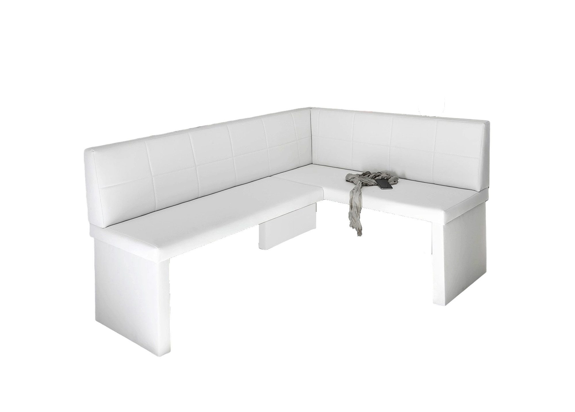 Fun Möbel Eckbank Sitzbank Eckbank „Robin“ in Kunstleder Madryt Größe 168 x 128 cm. € 435,00