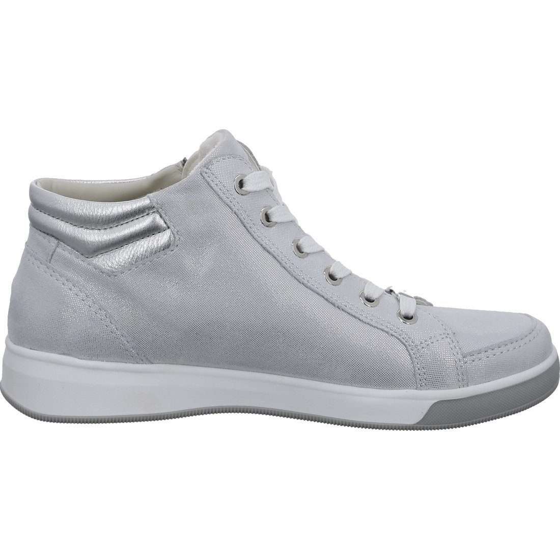 Schuhe, grau Ara - Rom Ara Glattleder Damen Sneaker Sneaker 051071
