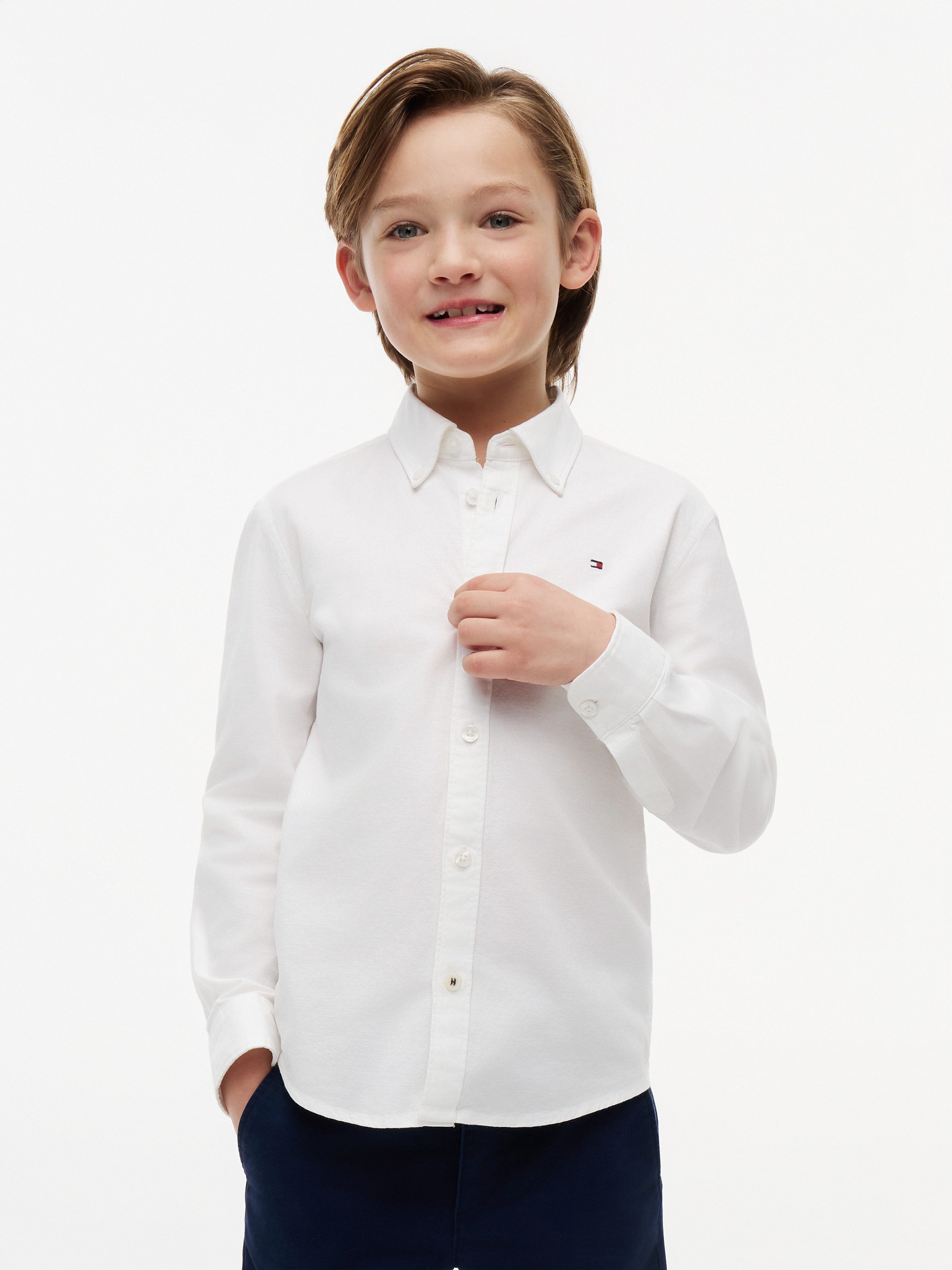 Langarmhemd BOYS STRETCH OXFORD SHIRT L/S