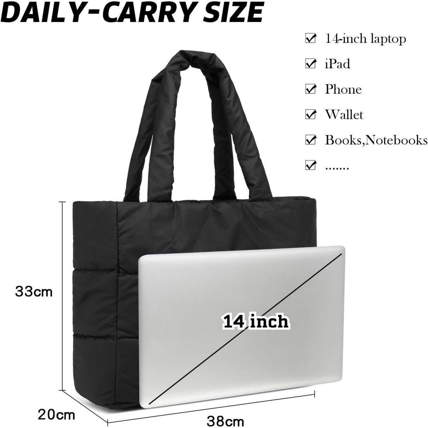 LuxusKollektion Handtasche Damen Puffer Bag Elegant Tote Umhängetasche Schu günstig online kaufen