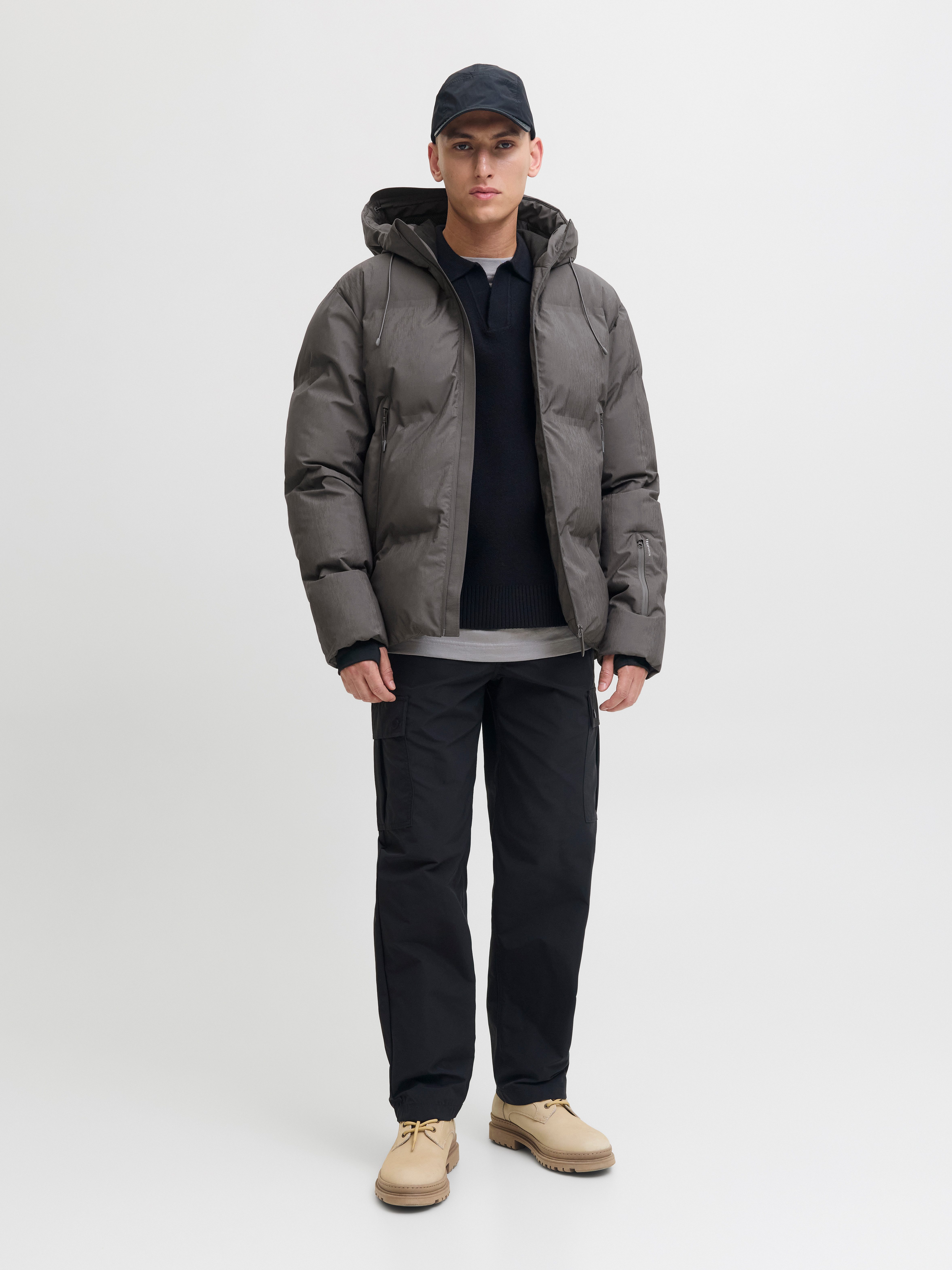 Jack & Jones Steppjacke JCOFUSION TECHNICAL PUFFER JACKET SN