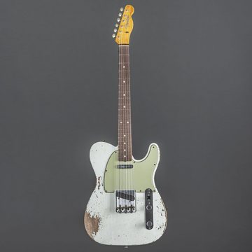 Fender E-Gitarre, '60s Telecaster Heavy RW Olympic White #R133468 - Electric Guitar, E-Gitarren, T-Modelle, '60s Telecaster Heavy Relic RW Olympic White #R133468 - E-Gitarre