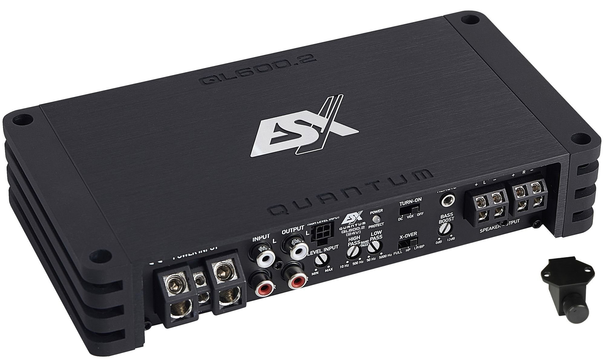 ESX QL600.2-24V LKW 2-Kanal Verstärker brückbar 24 Volt ClassD Digital Verstärker