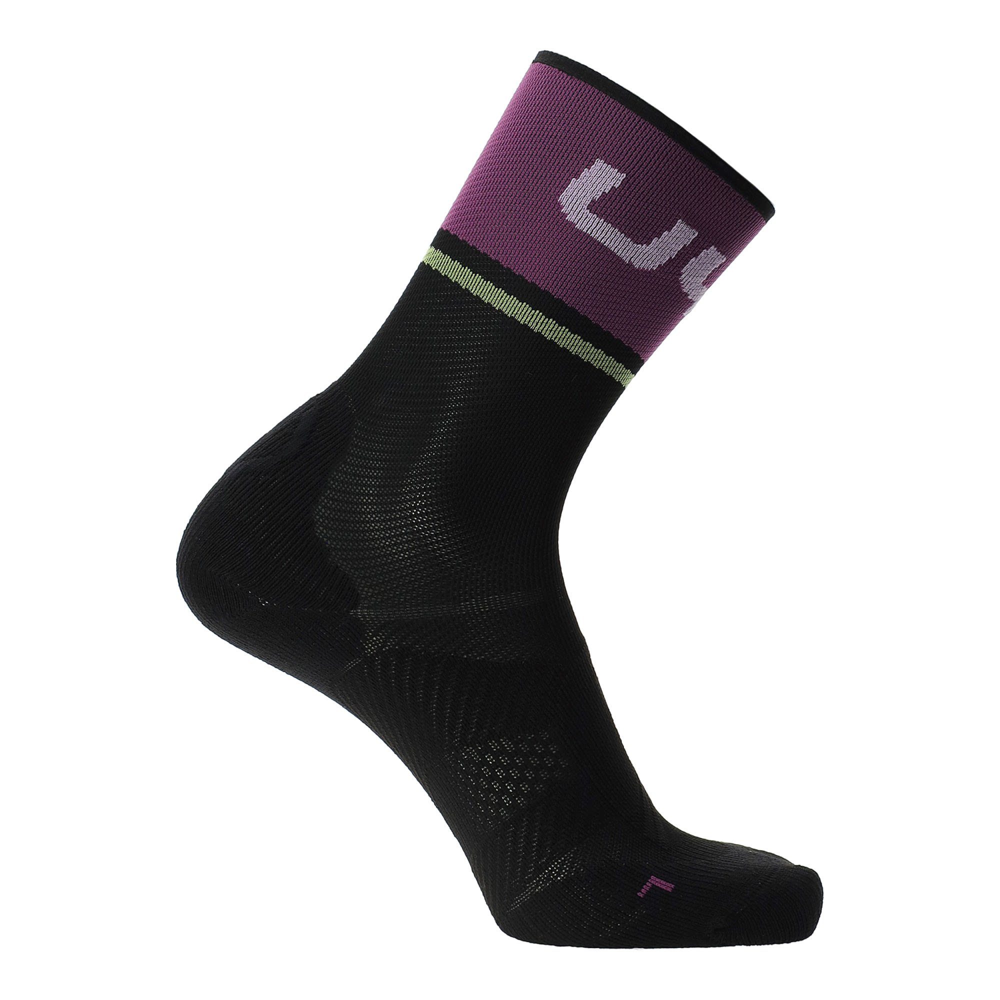 UYN W - Socks Damen Black Light Skisocken One Uyn Purple Cycling