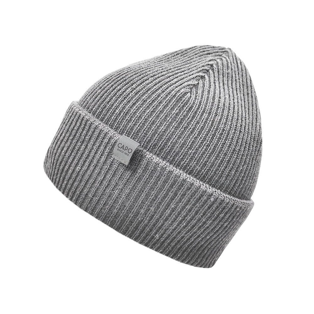CAPO Strickmütze Strickmütze, Umschlag Merinowolle (1-St) günstig online kaufen