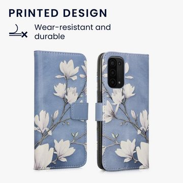 kwmobile Handyhülle Wallet Case für Oppo A74 (5G) / A54 (5G), Hülle mit Ständer Kartenfächer - Handyhülle