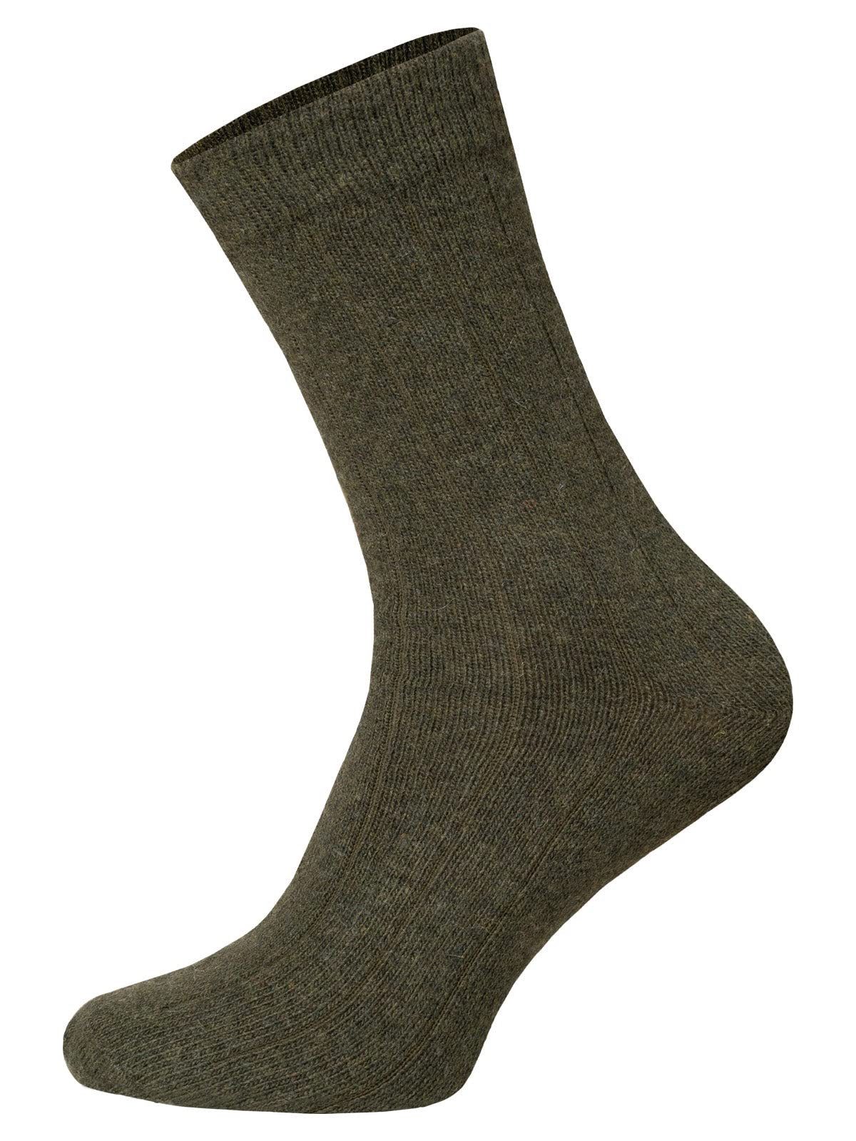 HomeOfSocks Socken Business Basic Socke mit Kaschmir und Merinowolle 2 Paar Luxuriöse Wollsocken Merino Kaschmir Zehennaht Strapazierfähig