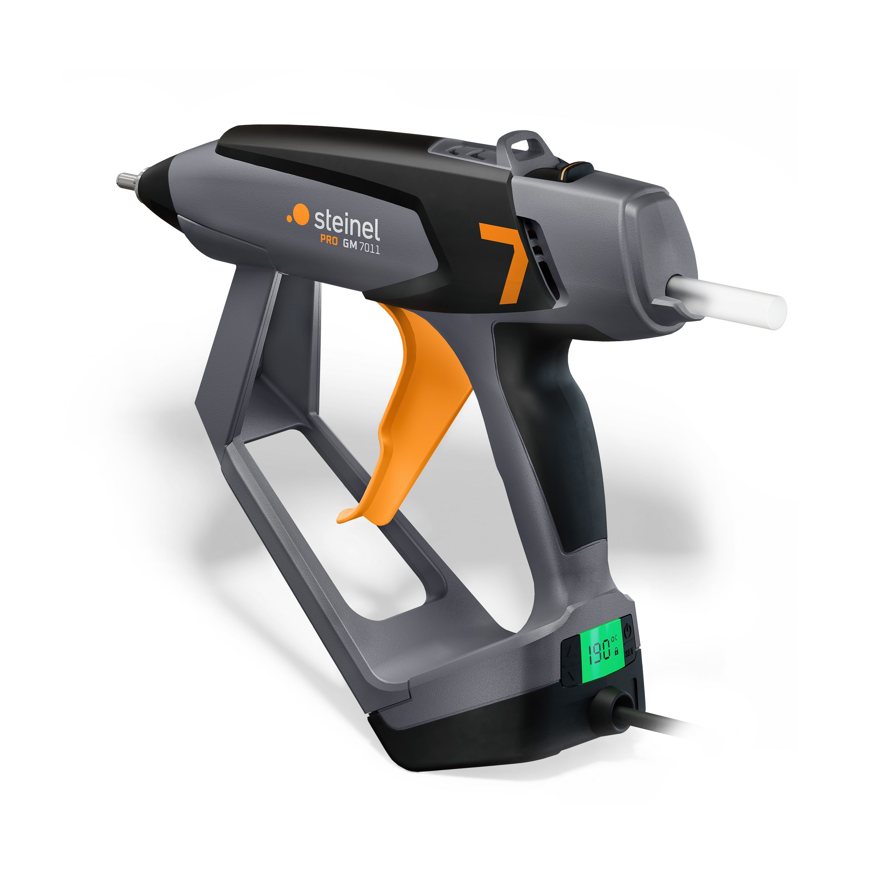 steinel Heißklebepistole GlueMatic 7011 Koffer-Set, 35 gr/min, Aufheizzeit in 1,5 – 2 min