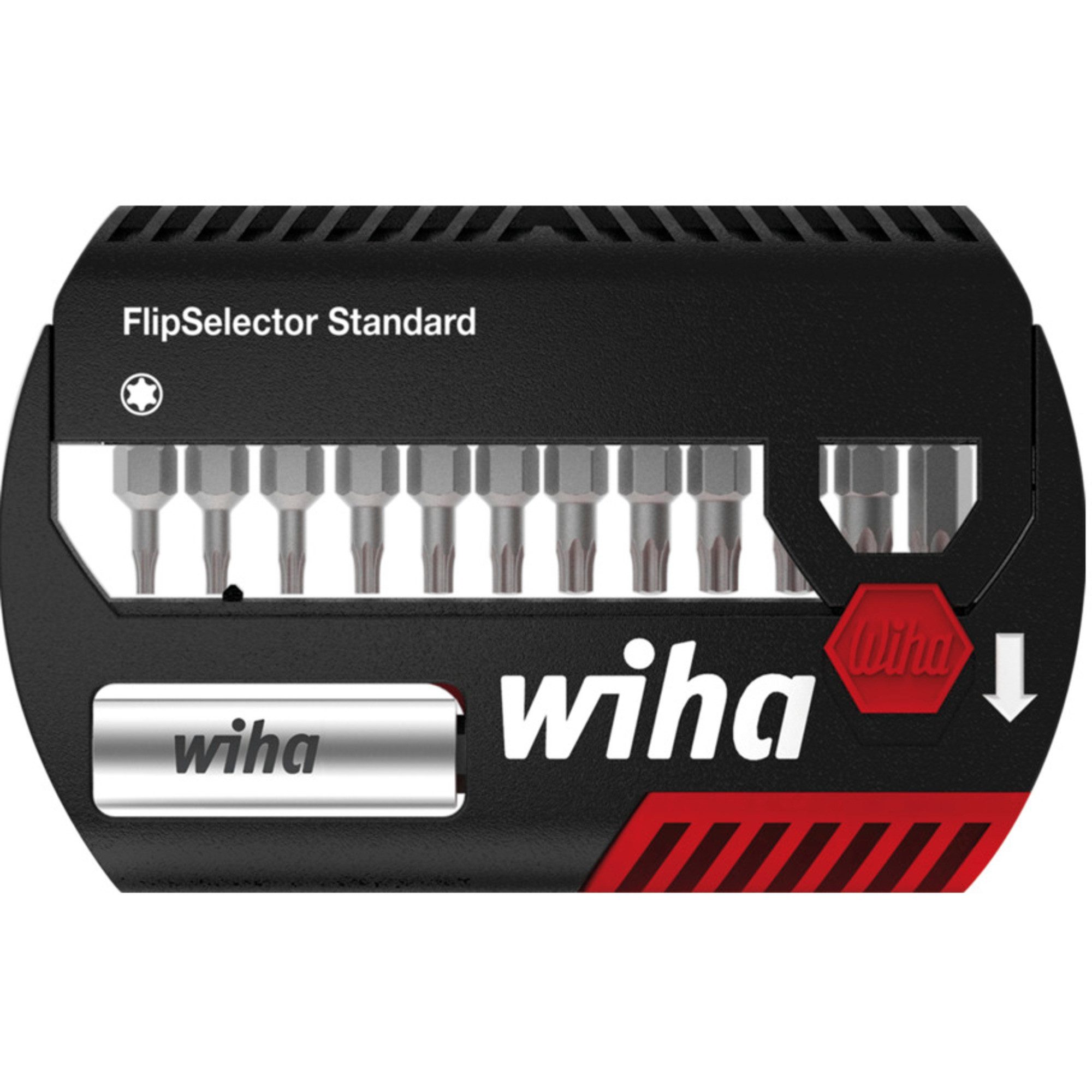 Bohrer- und Bitset Wiha Bit-Satz FlipSelector Standard, TORX