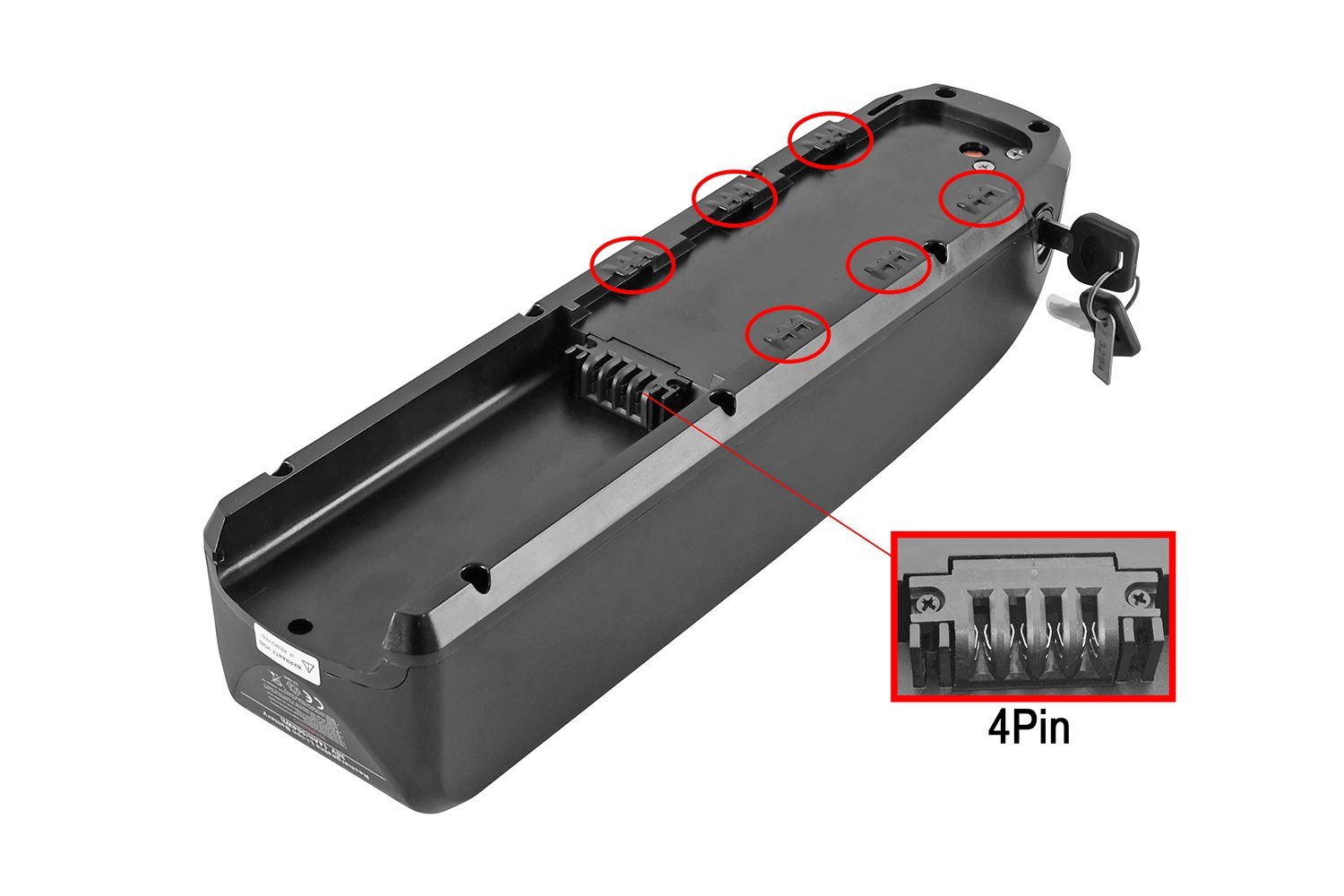 Akku Trekking LEB36UG001.907 Kinder (36 14Ah für Prophete 20.ESS.10 E-Bike SUV E-Bike PowerSmart V) Li-ion 14000 mAh