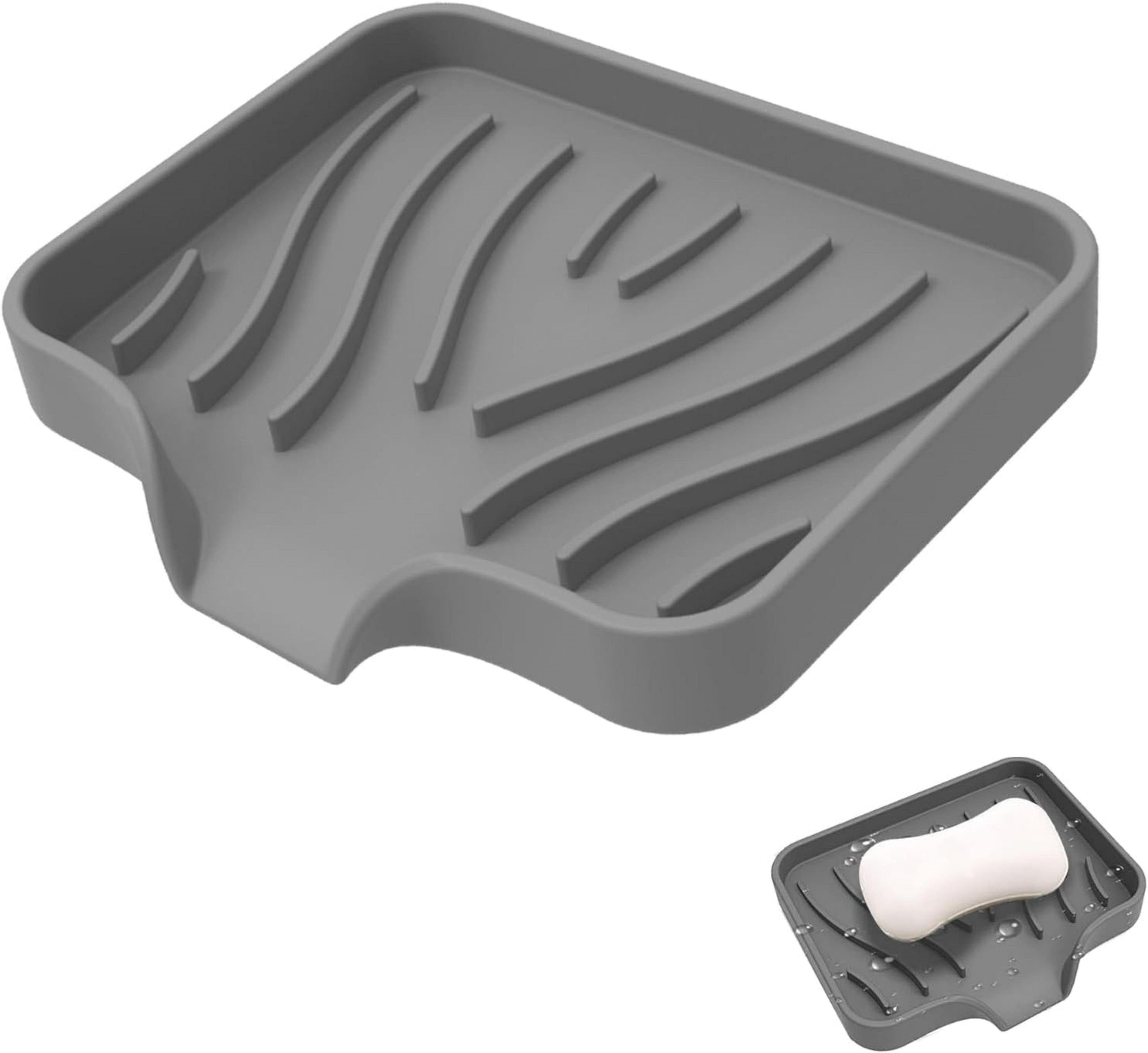 Coonoor Seifenschale Seifenschale mit Ablauf Silikon Rutschfreies günstig online kaufen