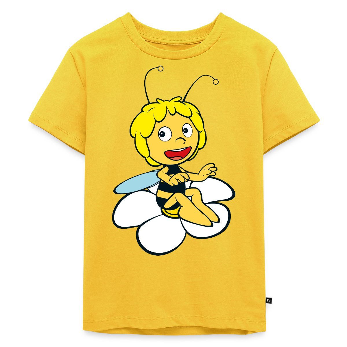 T-Shirt Biene Maja Sitzt auf Blume Kinder Premium T-Shirt