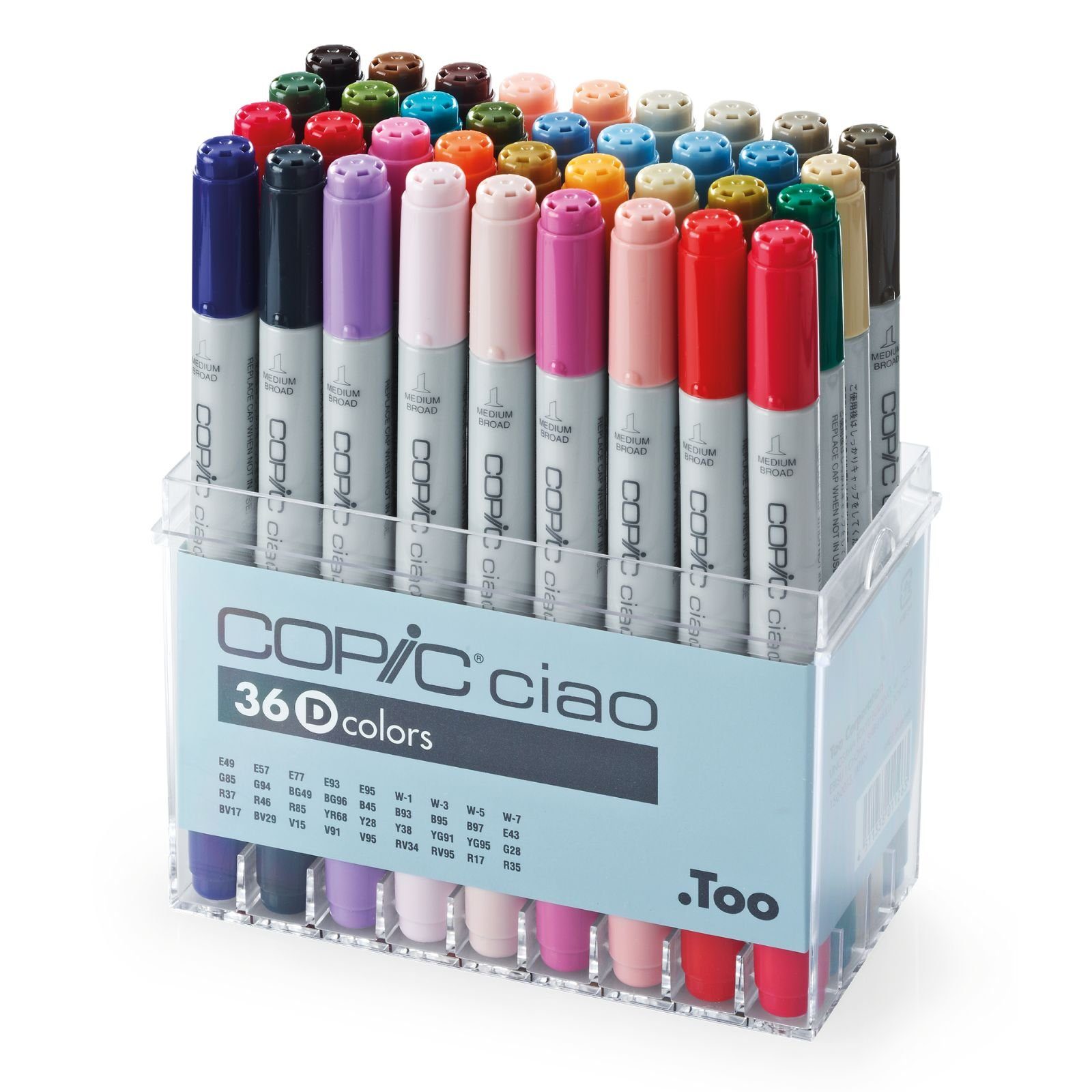 COPIC Copic Marker COPIC Ciao 36er Set - D