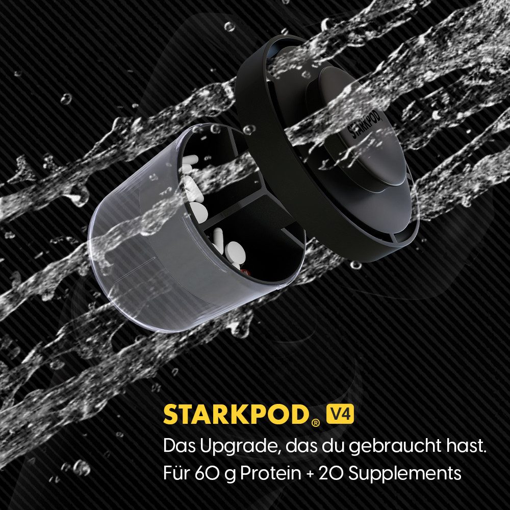 STARKFELD Elektrischer Shaker STARKSHAKE® V4 – „ausgeziechnet als bester elektrischer Shaker“, 30 W, 650 ml, Selbstreinigend