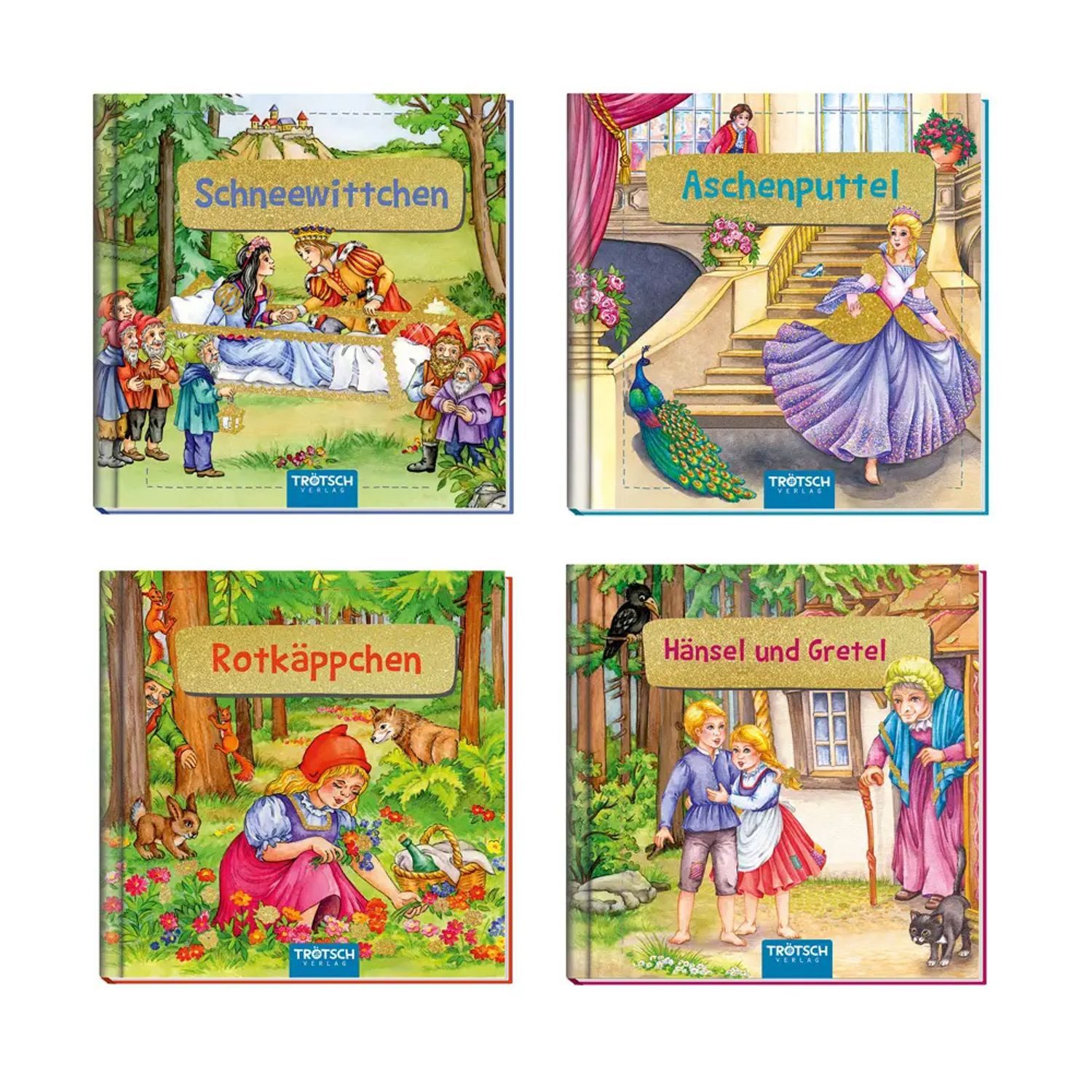Trötsch Verlag Spiel TRÖTSCH - Märchenkoffer mit Mini-Büchern, Ab 3 Jahren