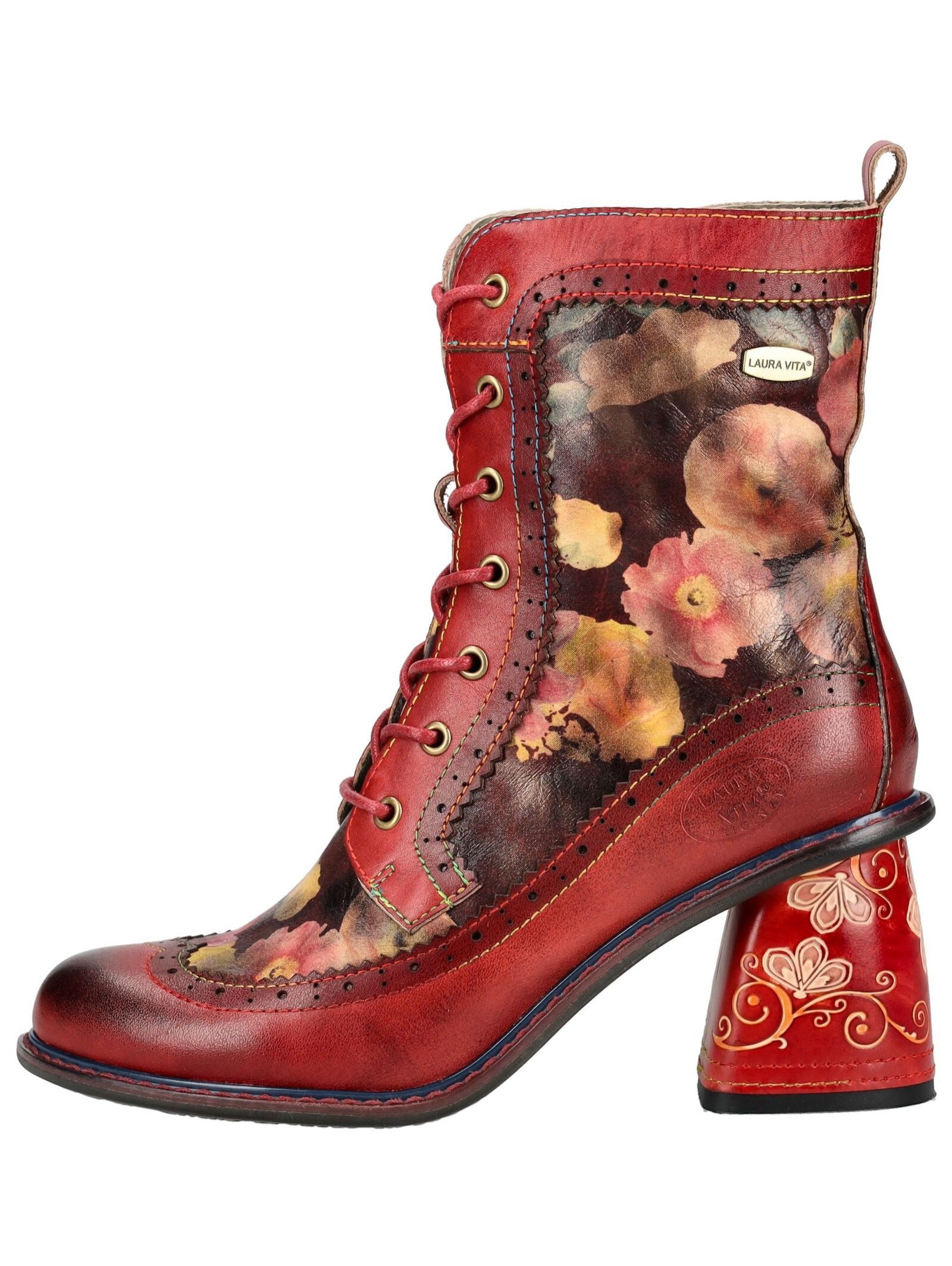 LAURA VITA LAURA VITA Stiefelette Leder/Textil Schnürstiefelette günstig online kaufen