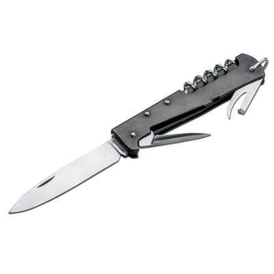 Otter Messer Taschenmesser Mercator-Messer Multi groß Stahl brüniert, Klinge Carbonstahl, Backlock