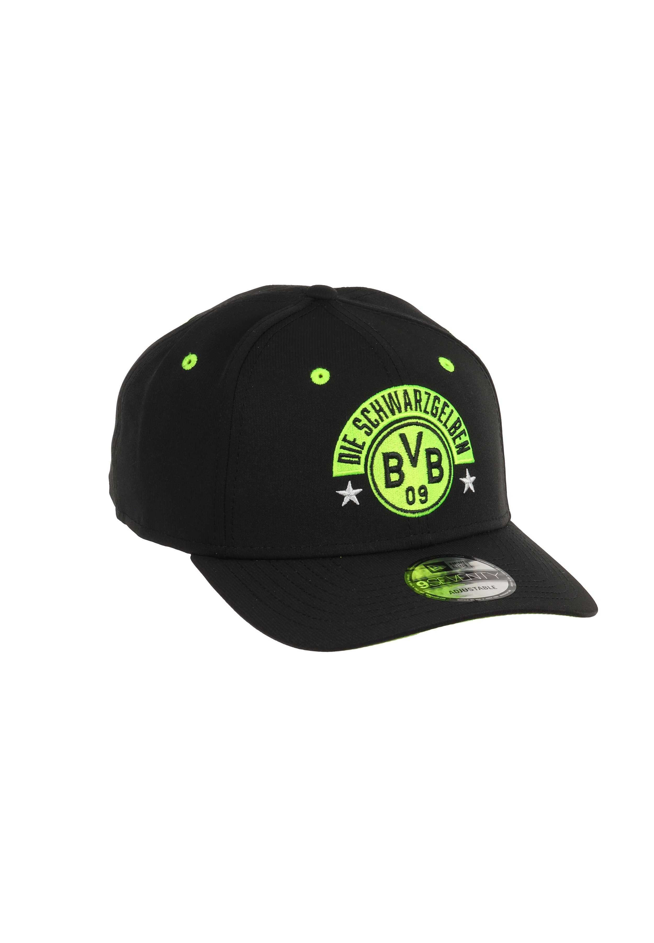 New Era Snapback Cap BVB 09 Borussia Dortmund New Era Retro 9Seventy Cap Schwarz (1-St)