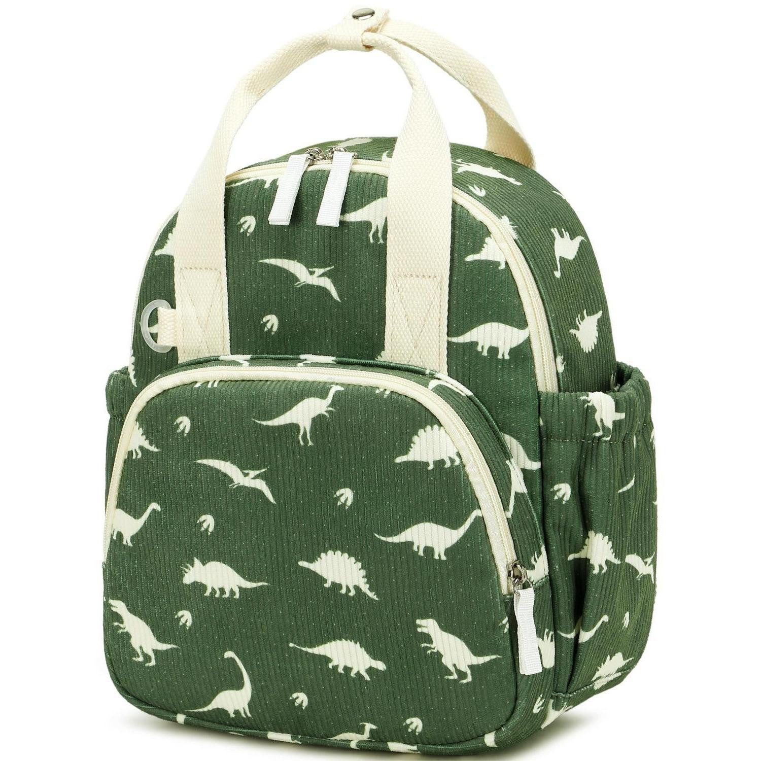 LuxusKollektion Kinderrucksack Kinderrucksack Z-Grüne Dinosaurier 2-4 Jahre