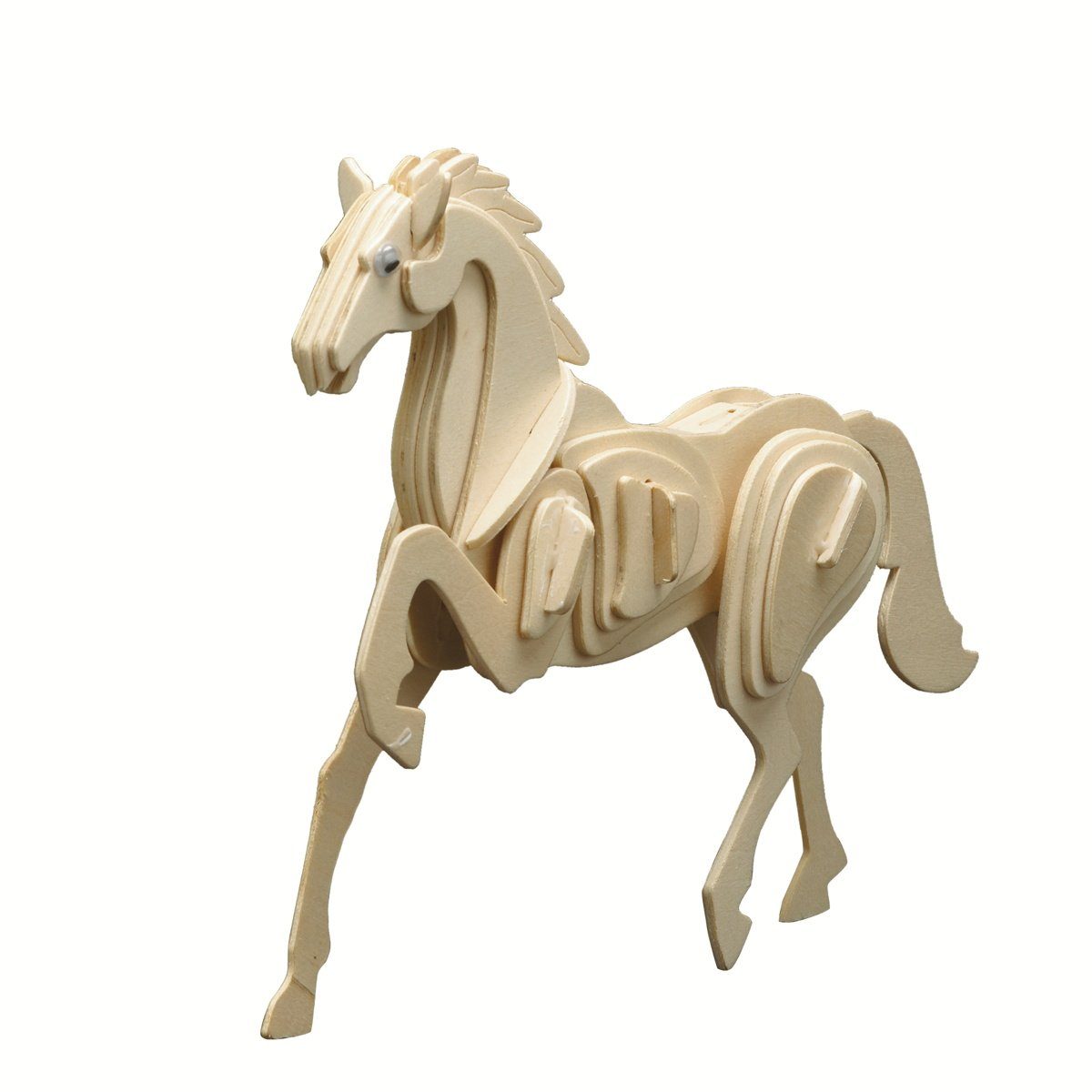 Pebaro 3D-Puzzle Holzbausatz Pferd, 852/5, 36 günstig online kaufen