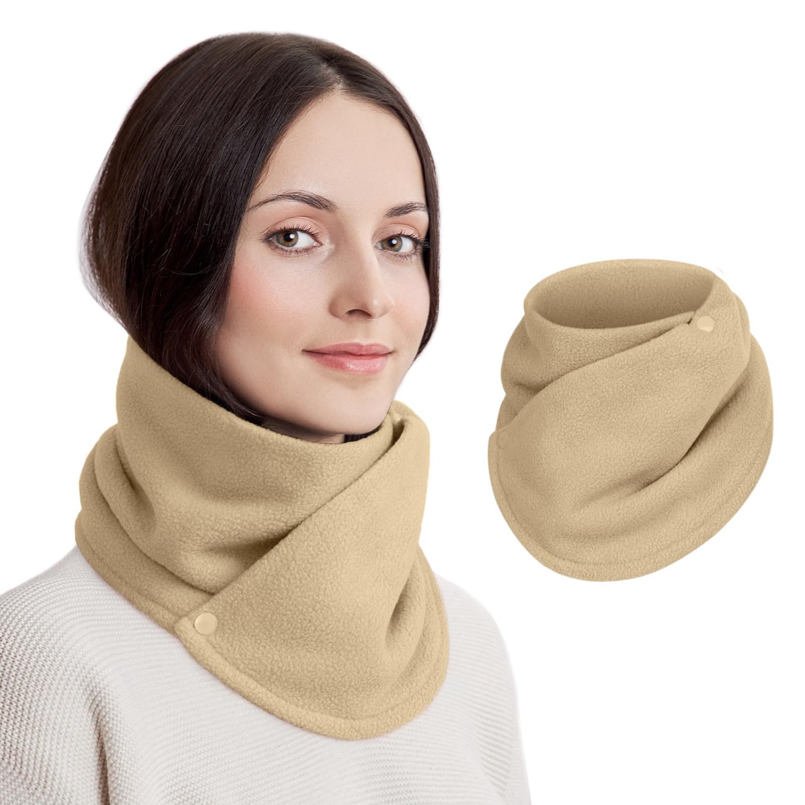 Cachito Modeschal Multifunktionstuch Unisex Schüttelvlies Winter Warme schal