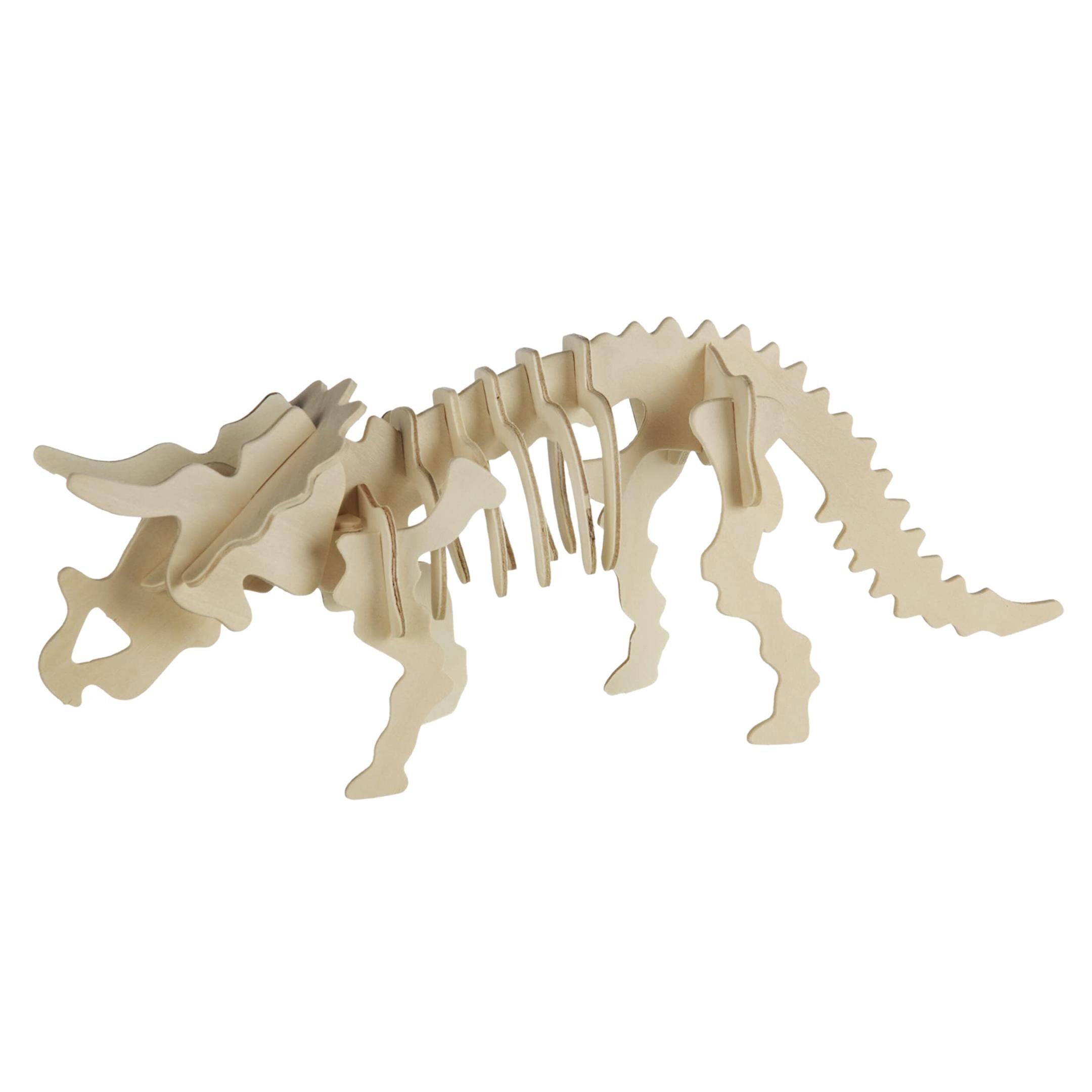 3D 4er 3D-Puzzle Holzpuzzle Puzzleteile Puzzle, 131 Dinosaurier Kinder Bing Set Bada Dino