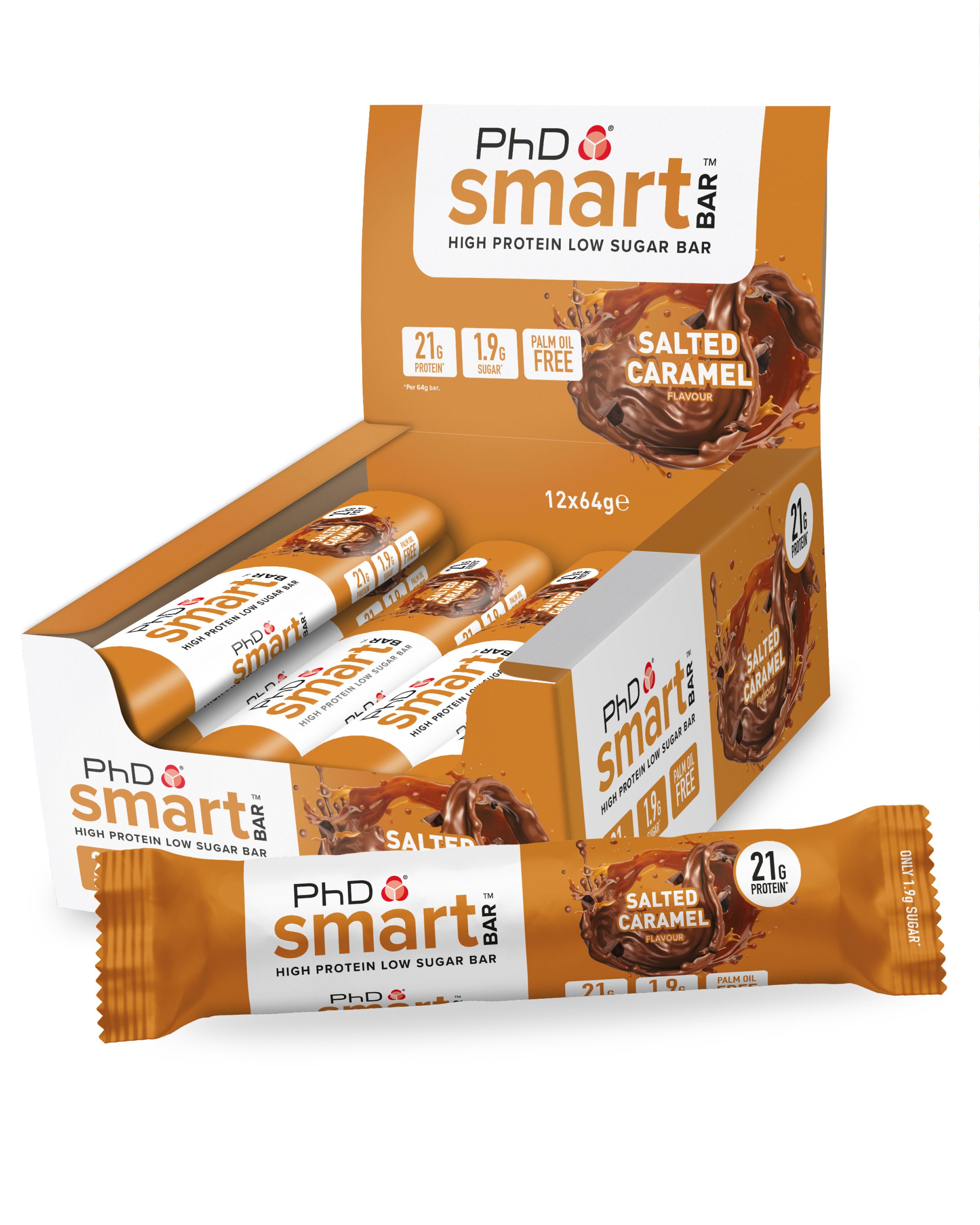 Science in Sport PhD Nutrition Smart Bar Protein Riegel, 64 g