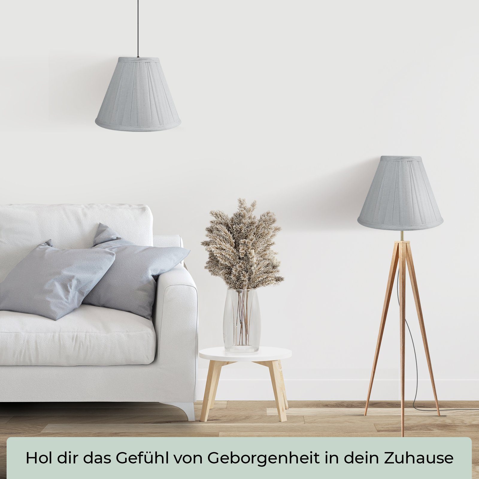 Wogati Lampenschirm Wogati Premium Stehlampe Lampenschirm Konisch
