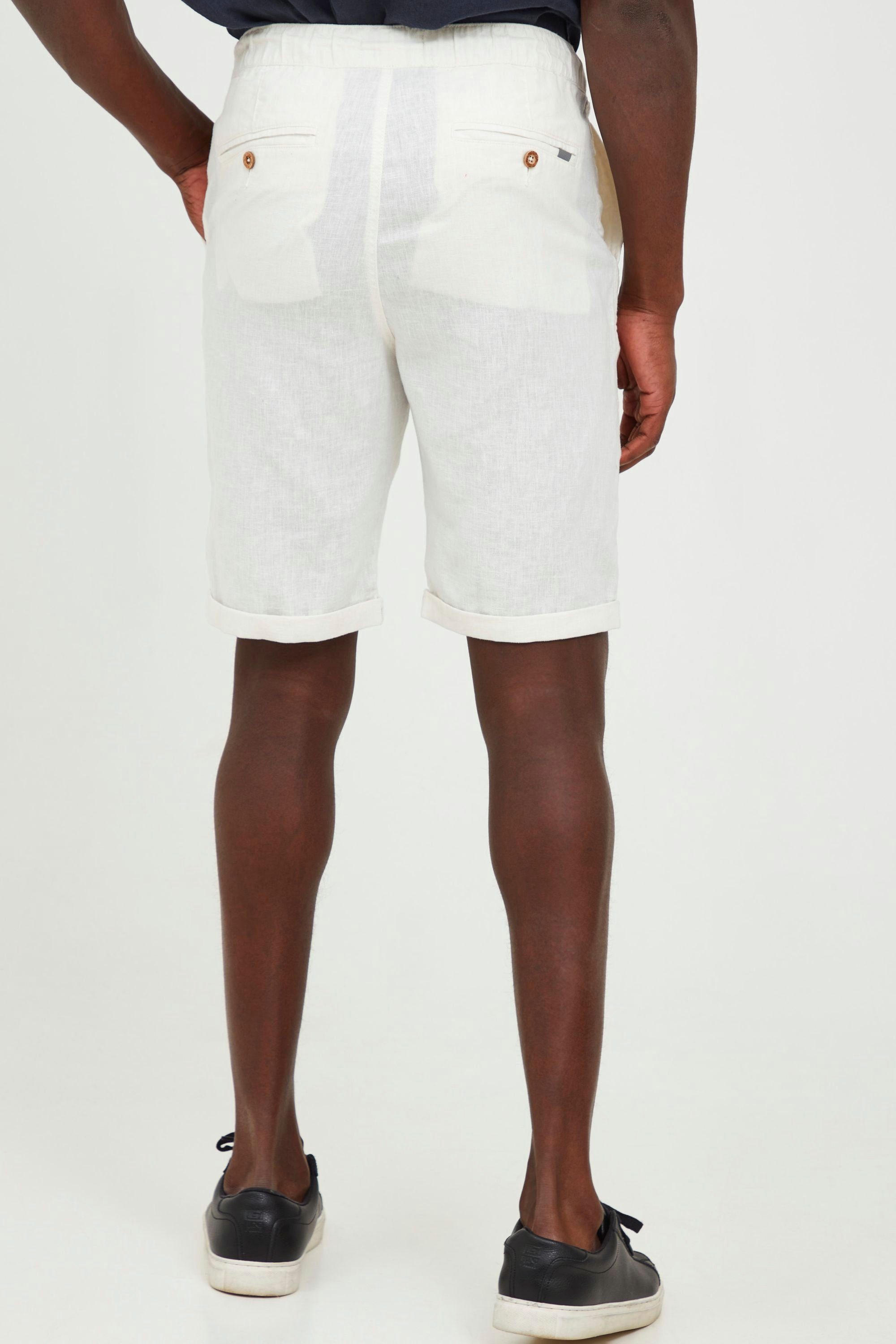 Leinen 21105213 Linen Shorts SDTruc WHITE kurze Shorts OFF (114201) !Solid - aus Hose