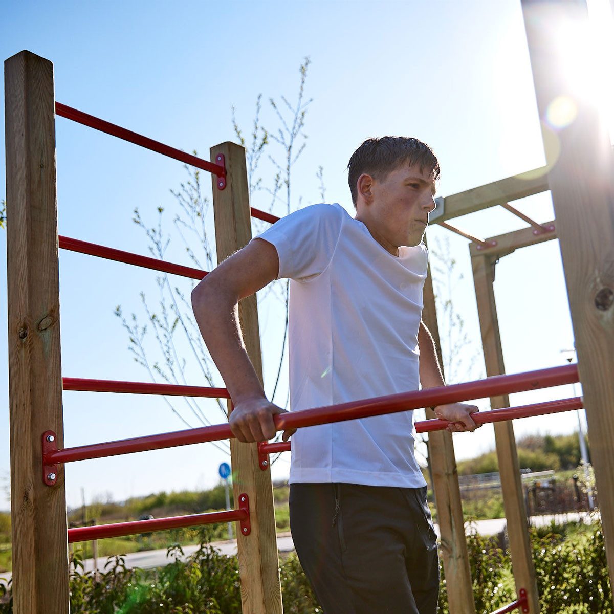 Wickey H-Pfostenanker MasterLock H-Bodenanker – Für Klettergeräte der Fit Serie, für Wickey Fit-Serie, Einbetonieren + Verschraubung, (stabile Verankerung für hohe Beanspruchung, 2-St., Verfügbare Sets: 2er, 4er, 5er, 6er, 8er – passend je nach Gerät), extrem witterungsbeständig, einfache Montage