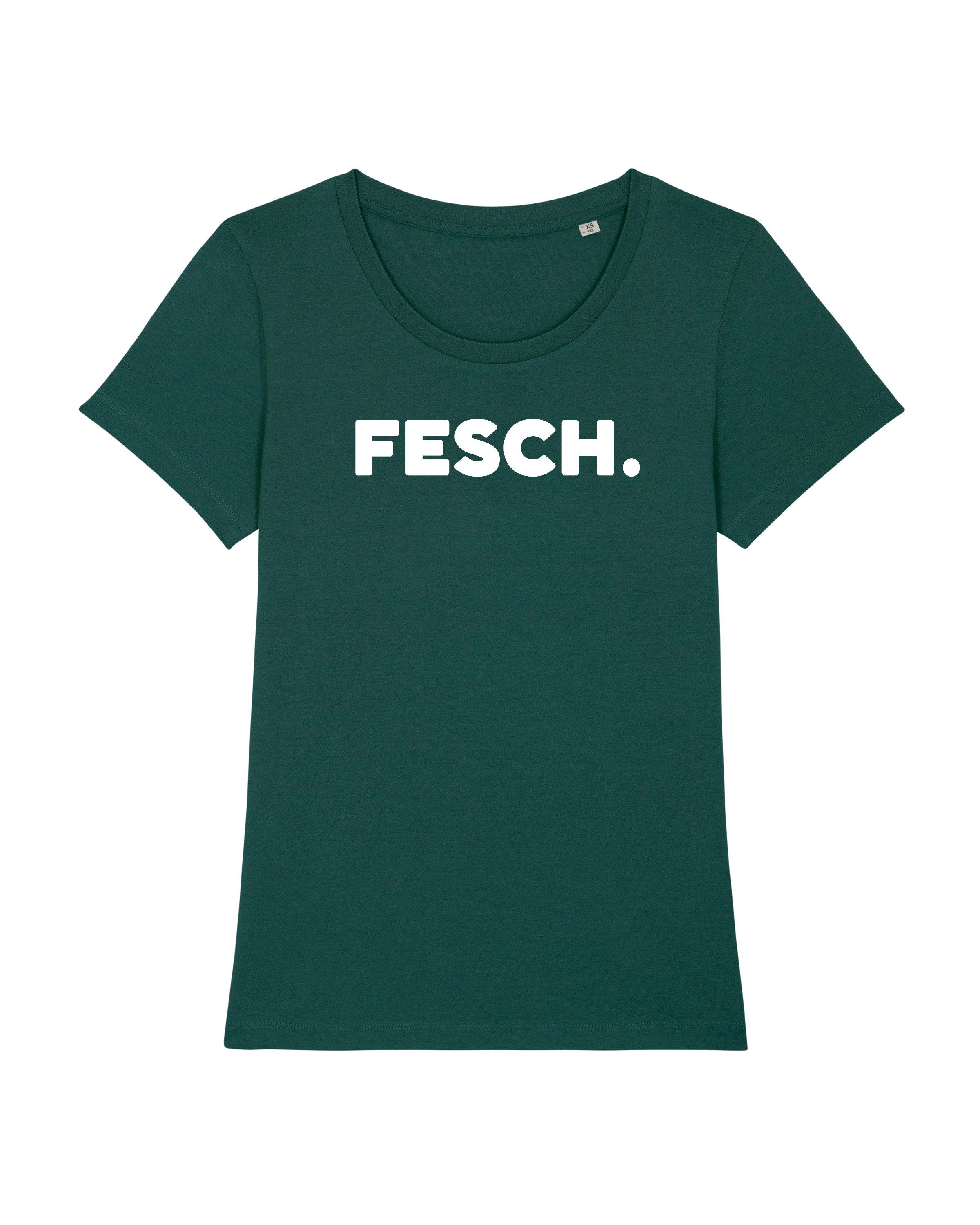 wat? Apparel Print-Shirt Fesch (1-tlg) glazed grün