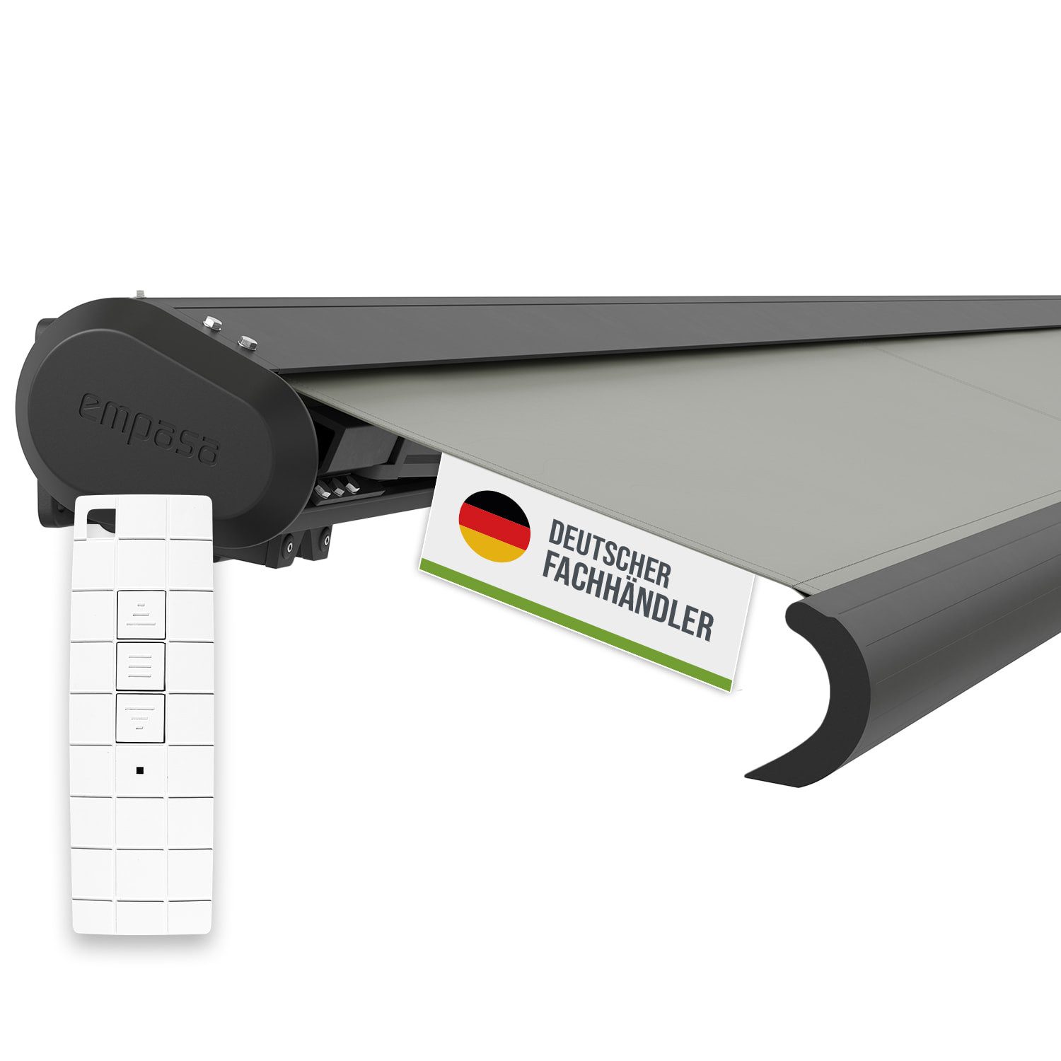 empasa Kassettenmarkise Vollkassettenmarkise "PROFI" Markise Kassettenmarki günstig online kaufen