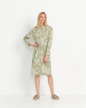 Marc O'Polo Midikleid Kleid mit Allover-Print