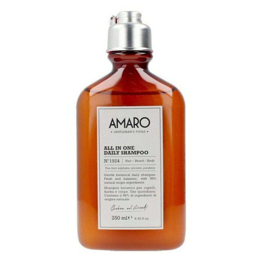 Farmavita Haarshampoo Amaro All In One Daily Shampoo N1924 Hair-Beard-Body 250ml