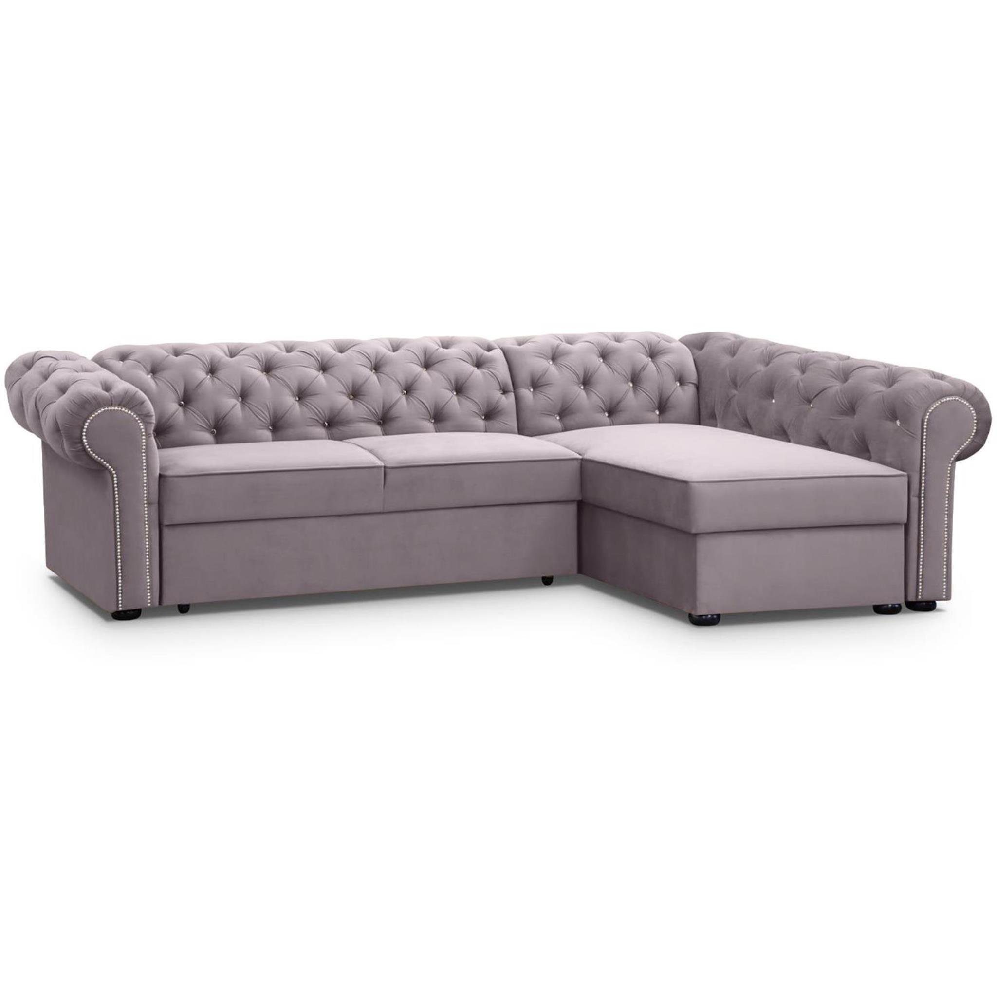 Beautysofa Polsterecke Chester L, L-Form Ecksofa günstig online kaufen