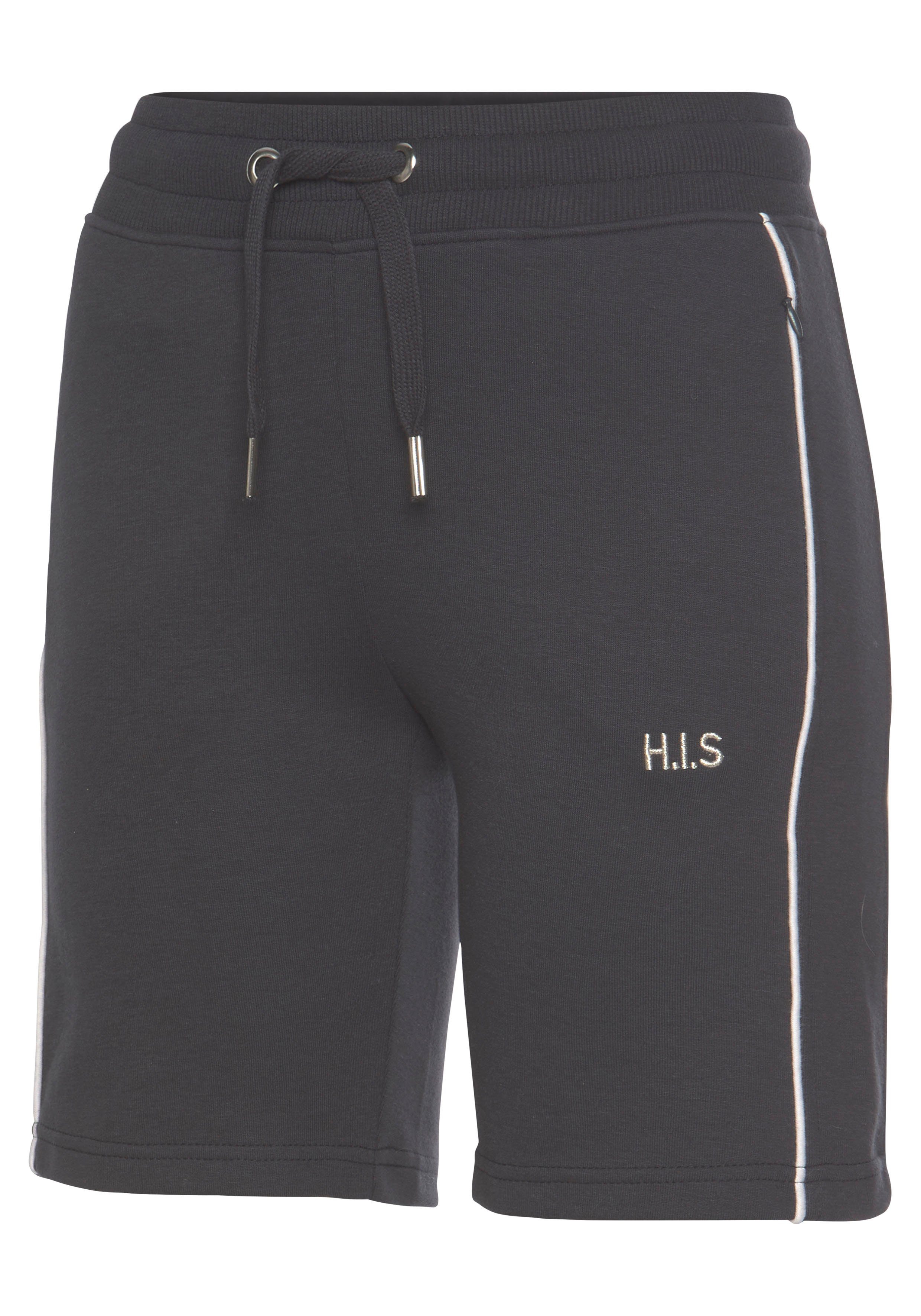 Bermudas, kurze sportliche Hose mit Logostickerei