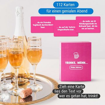 Spielehelden Spiel, Trinke wenn… Pinke Edition