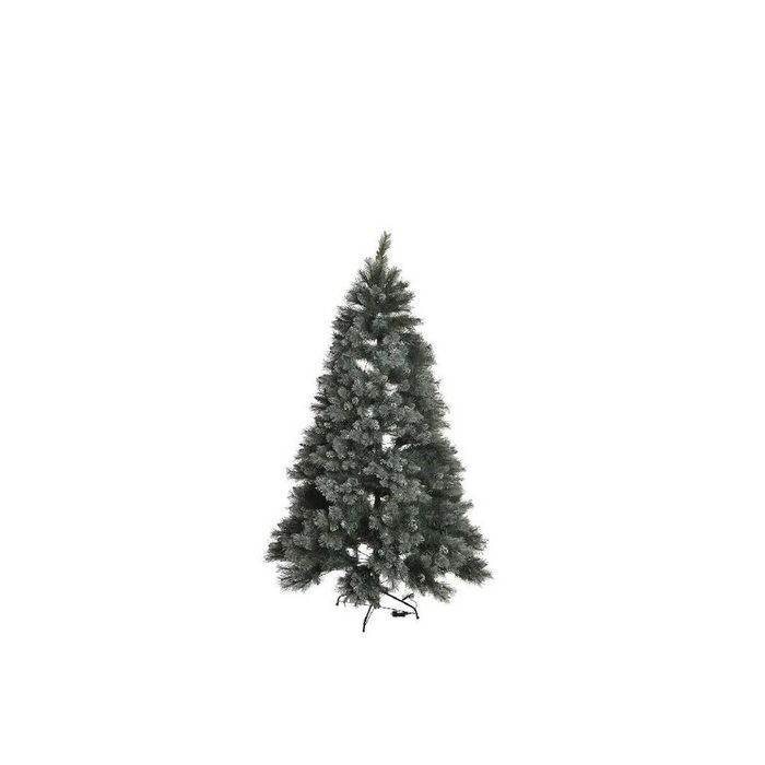 Bigbuy Künstlicher Weihnachtsbaum Weihnachtsbaum DKD Home Decor PVC Weihnachten LED Verschneit 84 x 84 x 120 cm