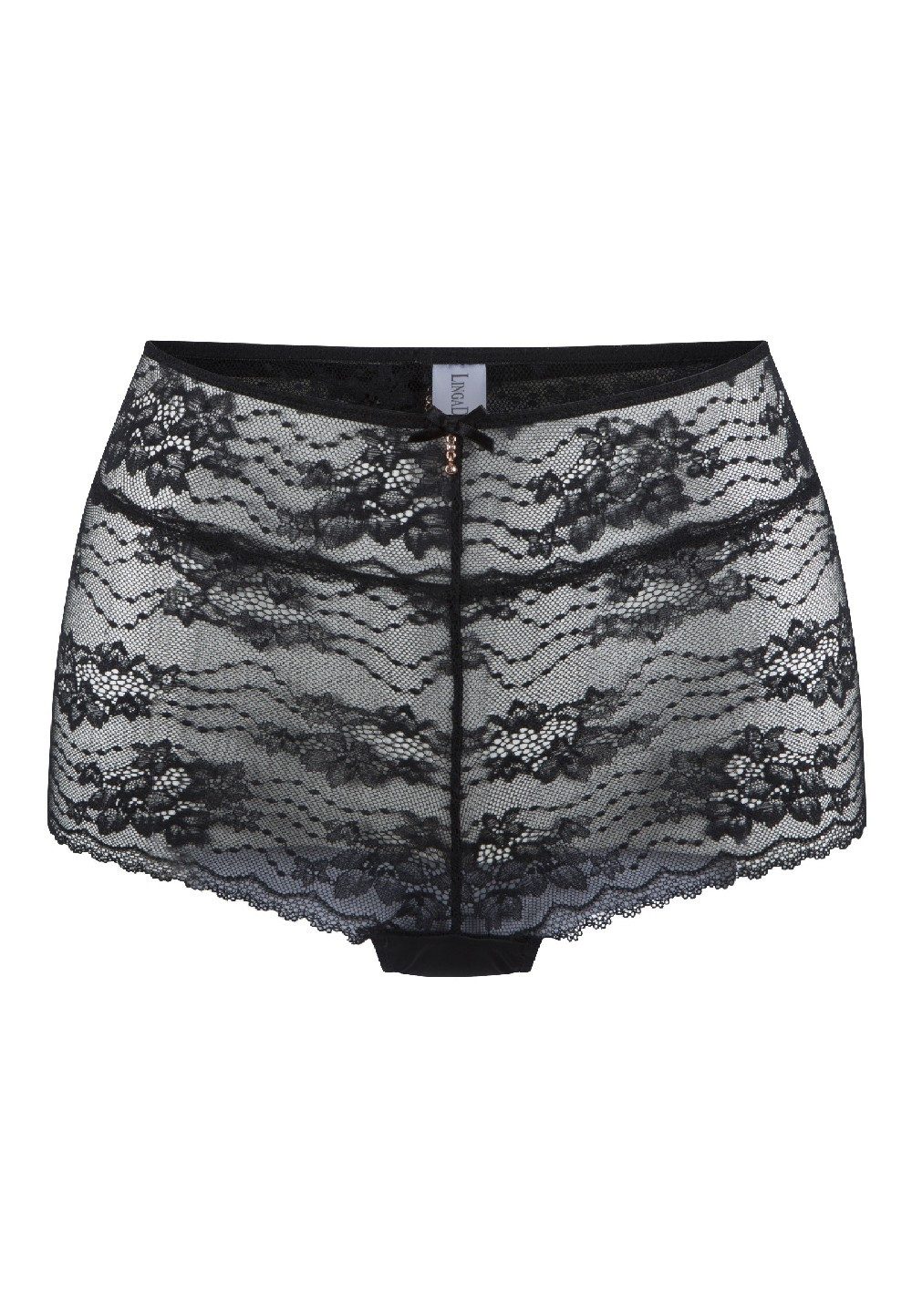 Taillenslip LingaDore 7503 Maxi Shorty schwarz