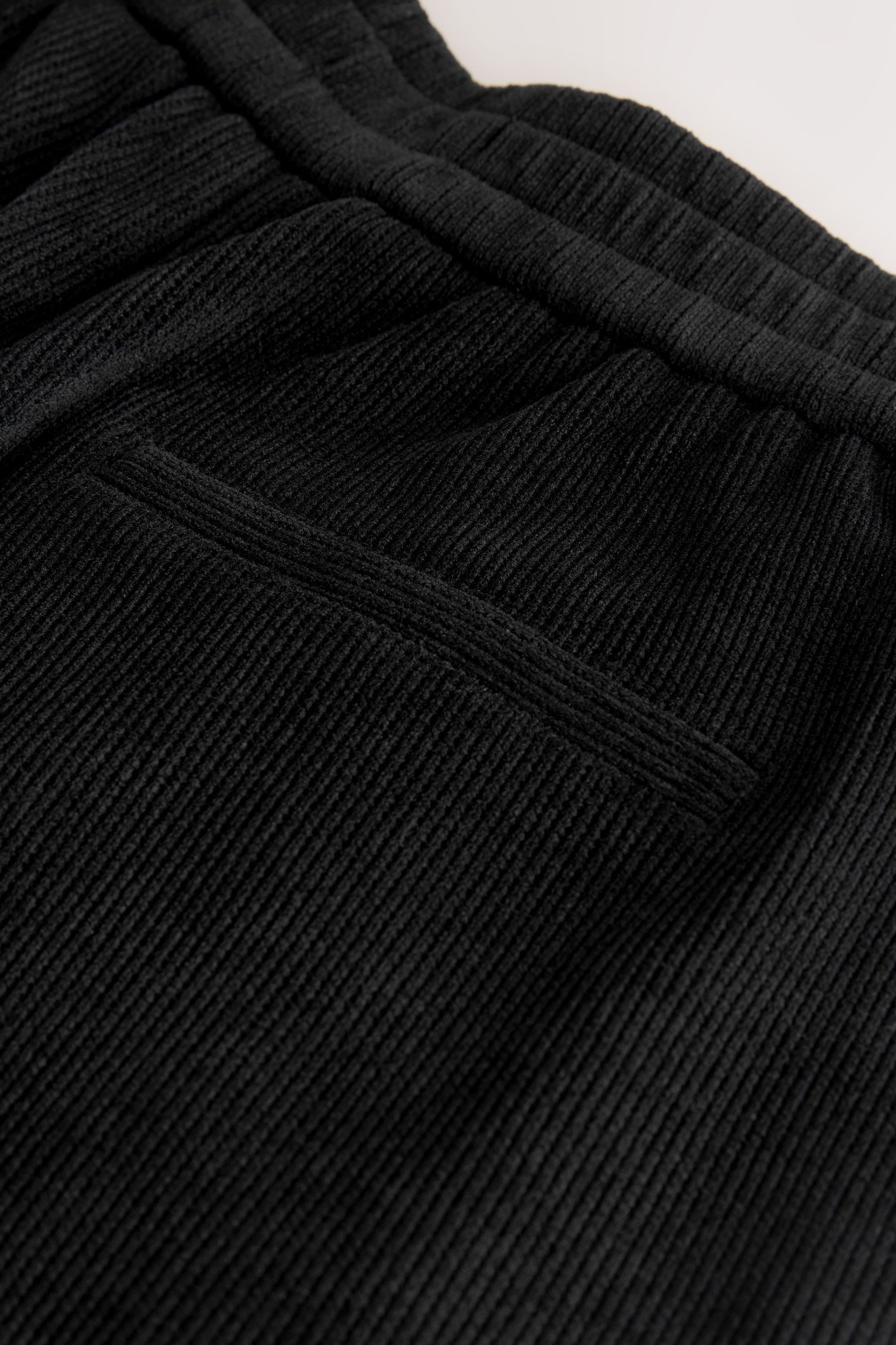 Next Palazzohose Cordhose mit weitem Bein, Kurzgröße (1-tlg) – Bild 3 von 5