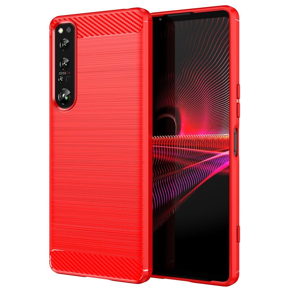 König Design Handyhülle Sony Xperia 1 IV, Schutzhülle Case Cover Backcover Etuis Bumper