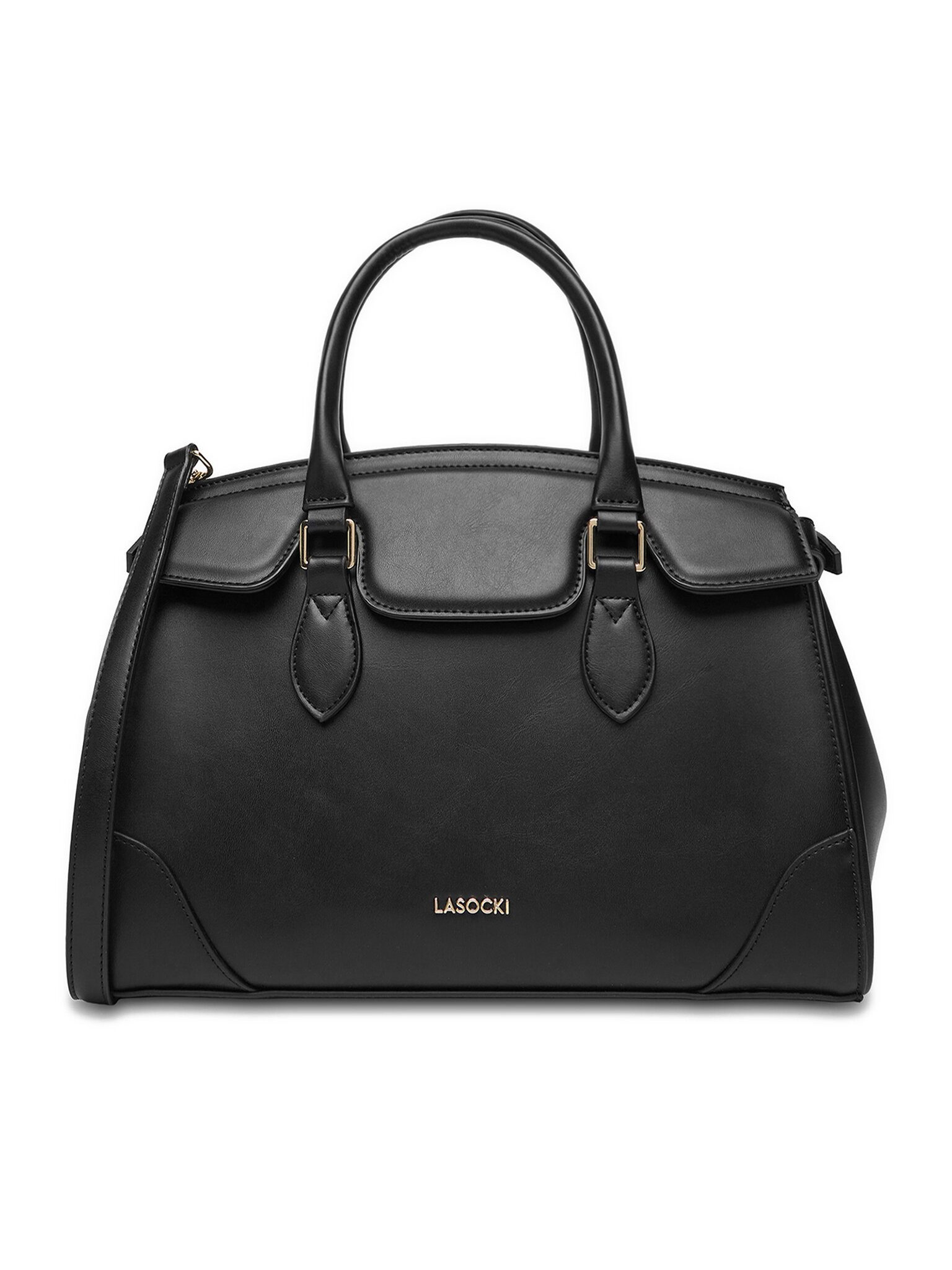 LASOCKI Handtasche Lasocki Damenhandtasche Schwarz C-LSK-M-006-08