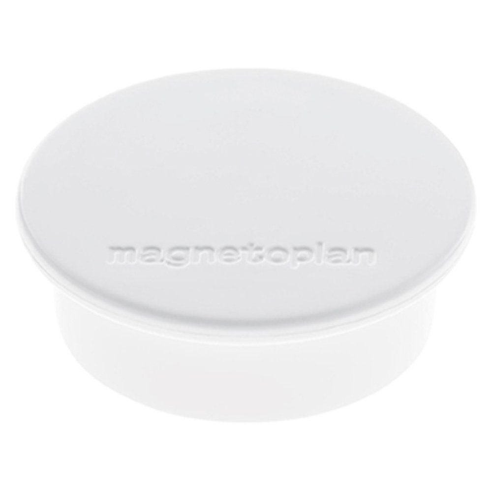 magnetoplan® Magnet magnetoplan Magnet Discofix Color (x H) 40 mm x 13 mm rund Weiß 10 S