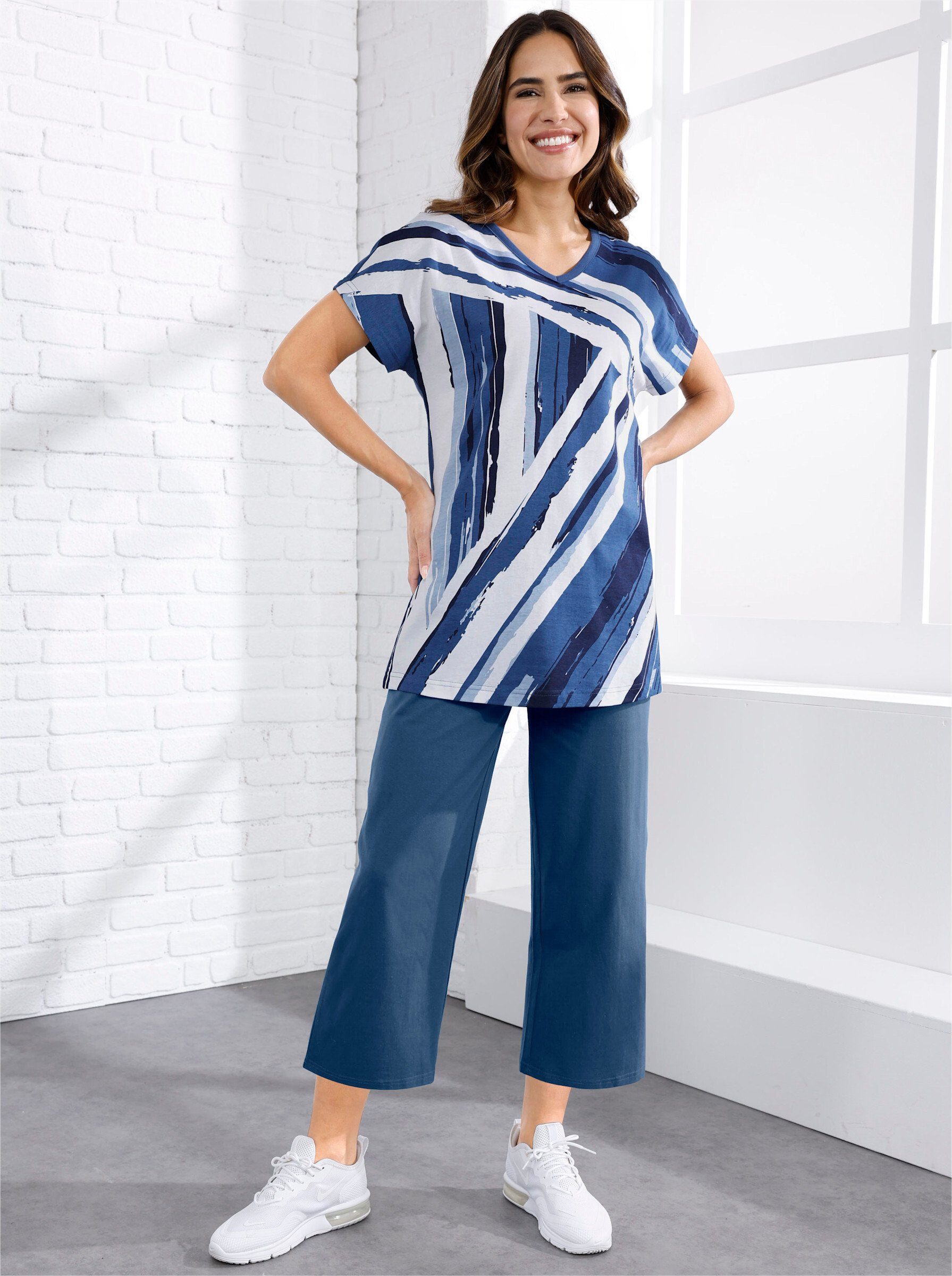 Sieh an! Jogginghose 7/8-Freizeithose